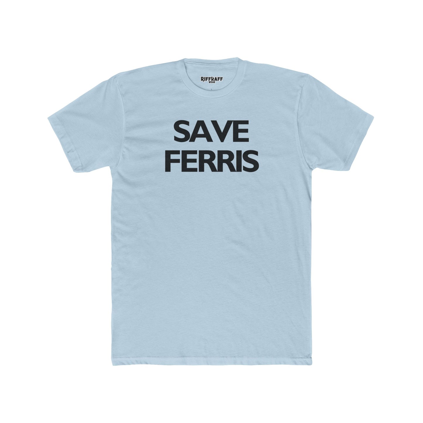 Vintage Style Save Ferris Unisex Cotton Crew Tee - Riff Raff Wear