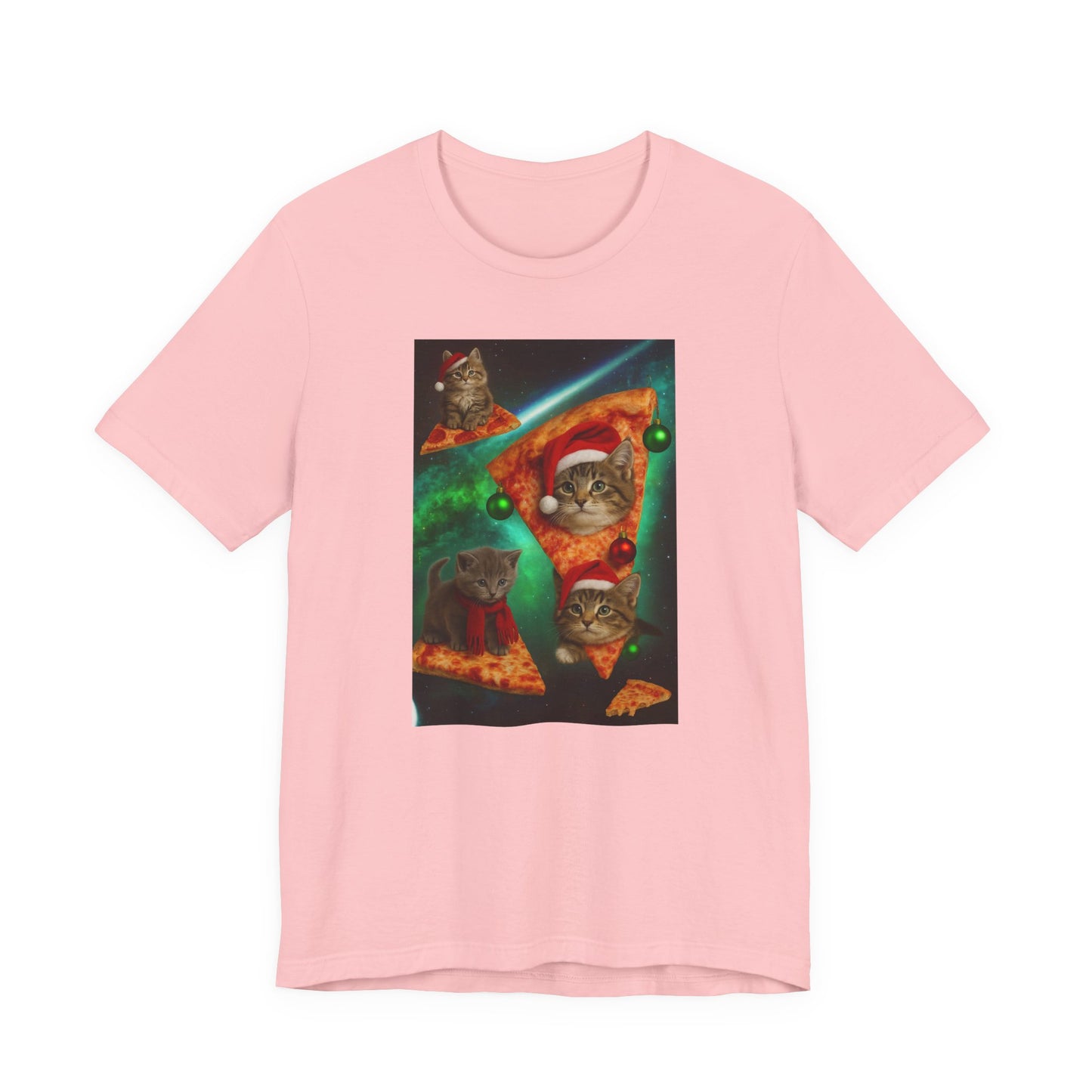 Pizza Cat Unisex Tee, Funny Cat T-Shirt, Cat Lover Gift, Cute Pet Apparel, Trendy Pizza Shirt, Cool Cat Design - Riff Raff Wear