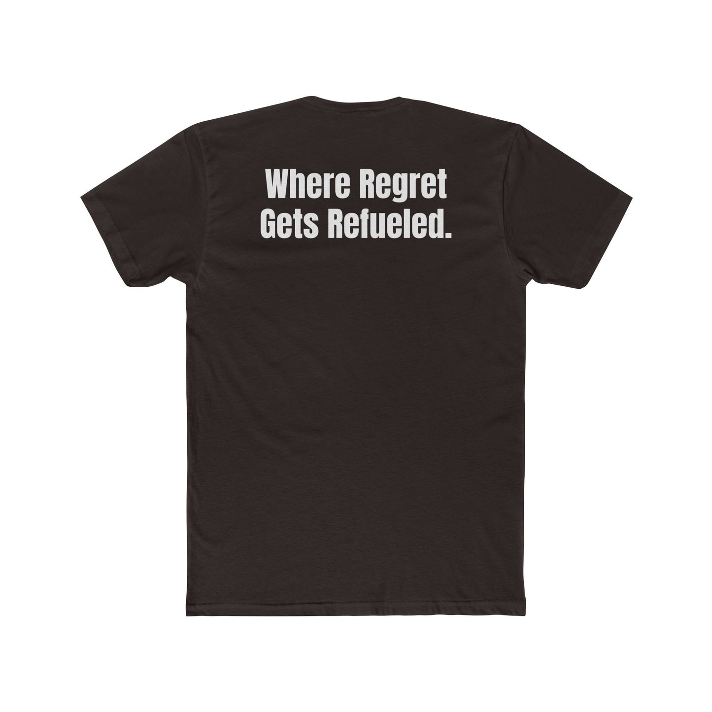 Big Earl's Diesel & Diner Unisex Cotton Crew Tee - Where Regret Gets Refueled - Riff Raff Underground