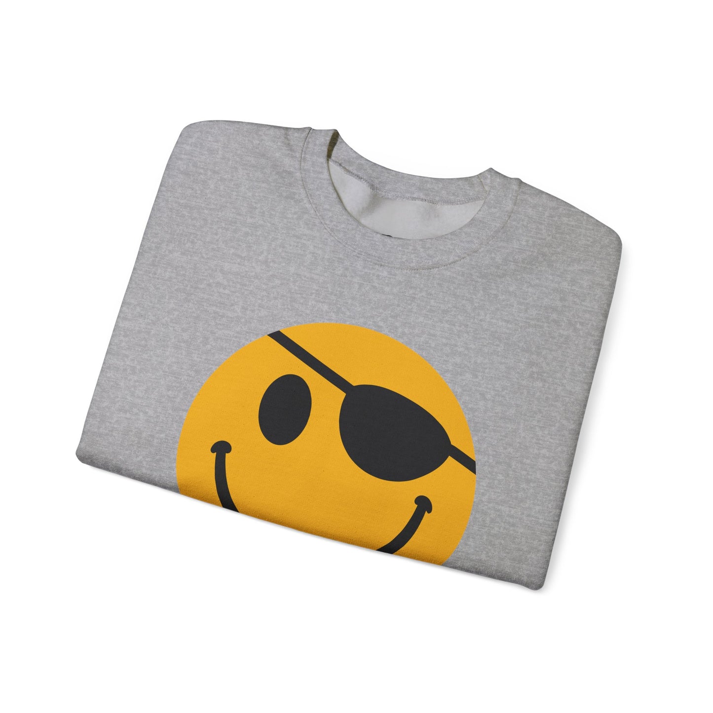 Pirate Smile Crewneck Sweatshirt - Unisex Heavy Blend - Riff Raff Wear