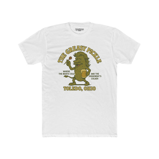 The Greasy Pickle Unisex Crew Tee for Beer Lovers in Toledo, Ohio - Riff Raff Wear