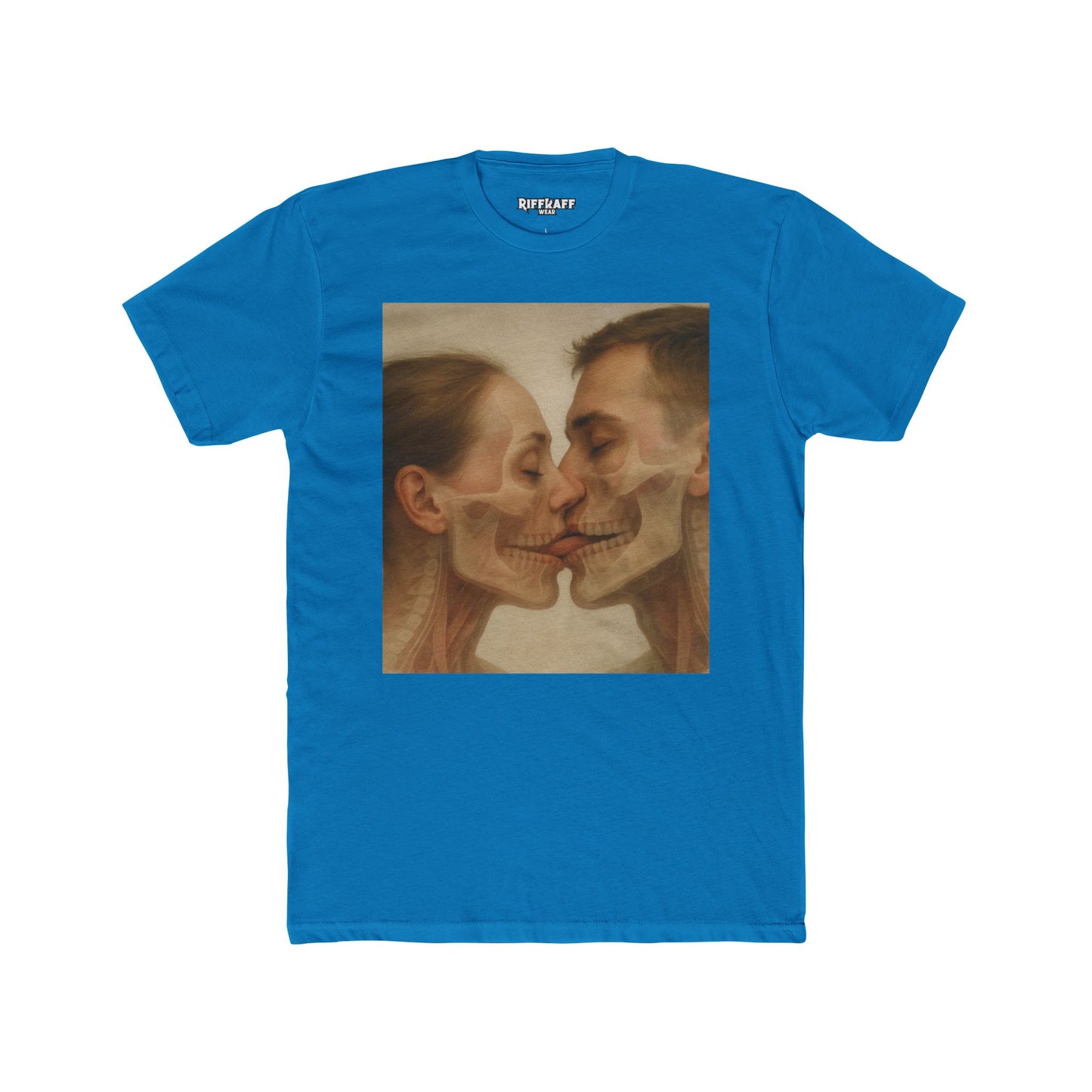 Romantic Skeleton Graphic Tee - Unisex Cotton Crew - Riff Raff Wear