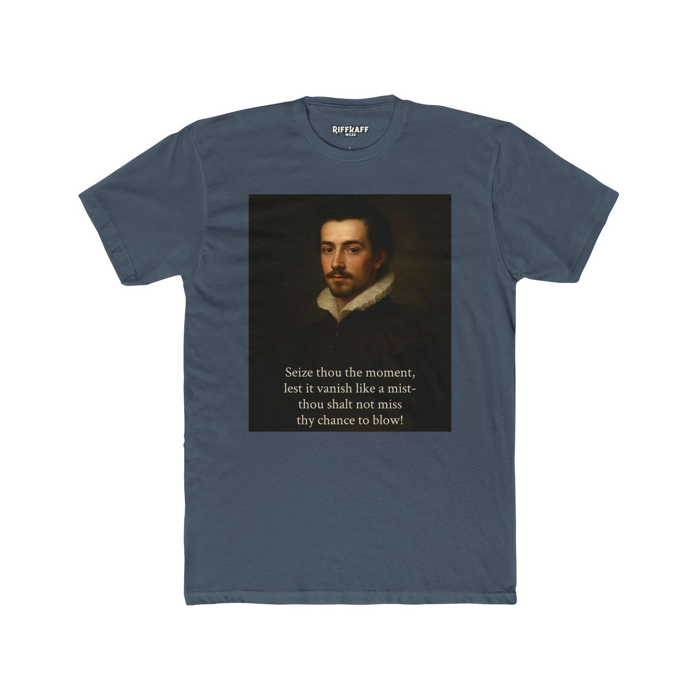 Inspirational Quote Tee, Vintage Aesthetic T-Shirt, Motivational Cotton Crew, Art Lover Gift - Riff Raff Wear