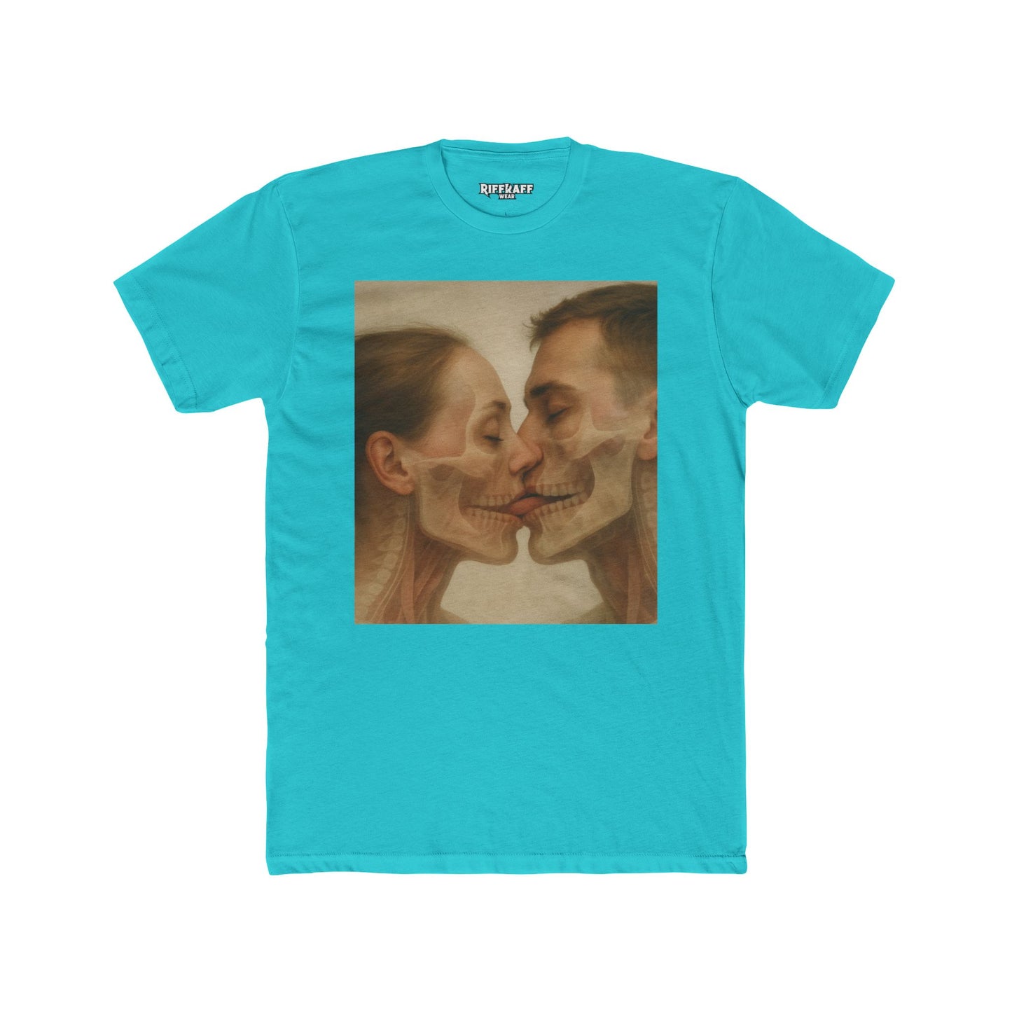 Romantic Skeleton Graphic Tee - Unisex Cotton Crew - Riff Raff Wear