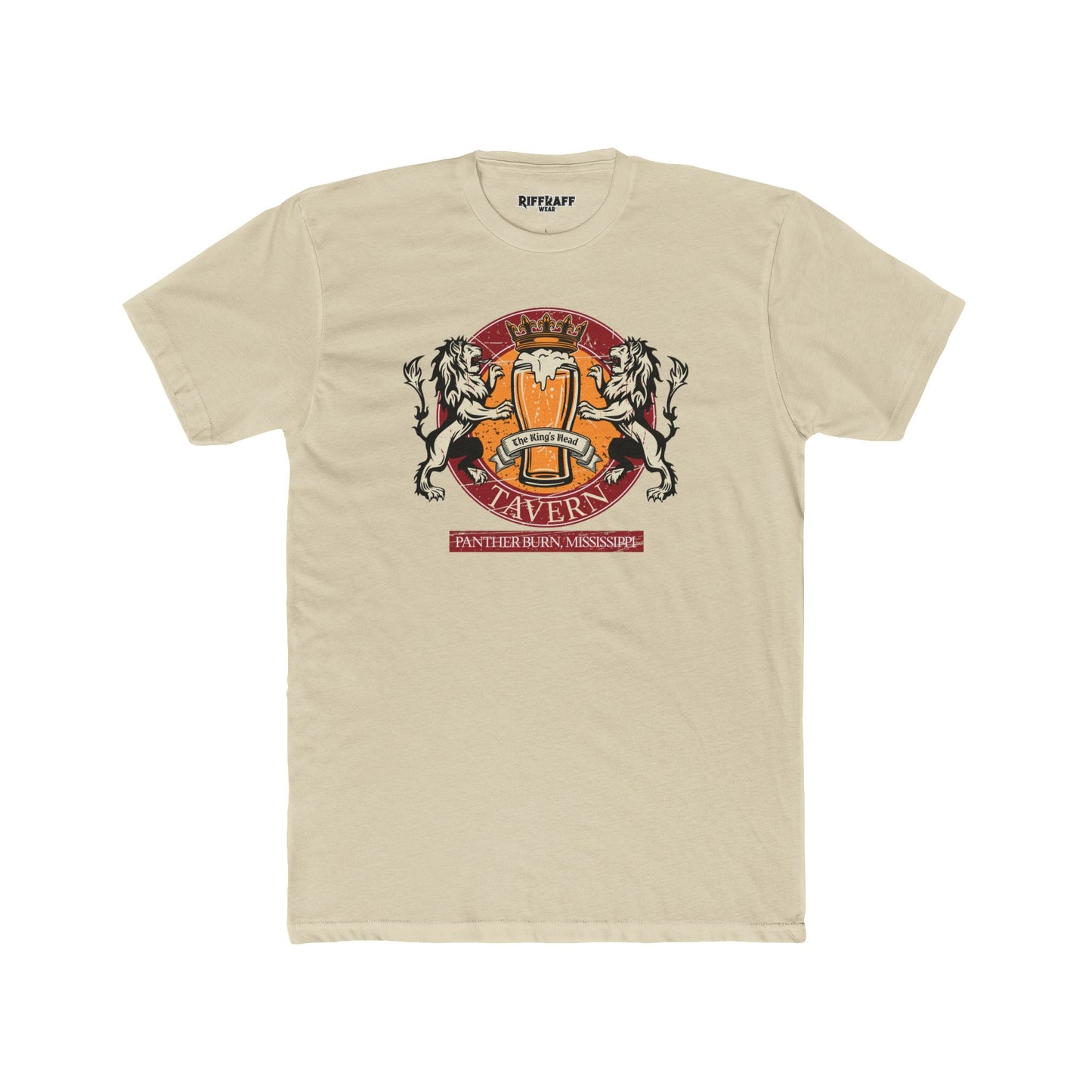 Vintage Tavern Unisex Cotton Crew Tee - Perfect for Beer Lovers - Riff Raff Wear Underground