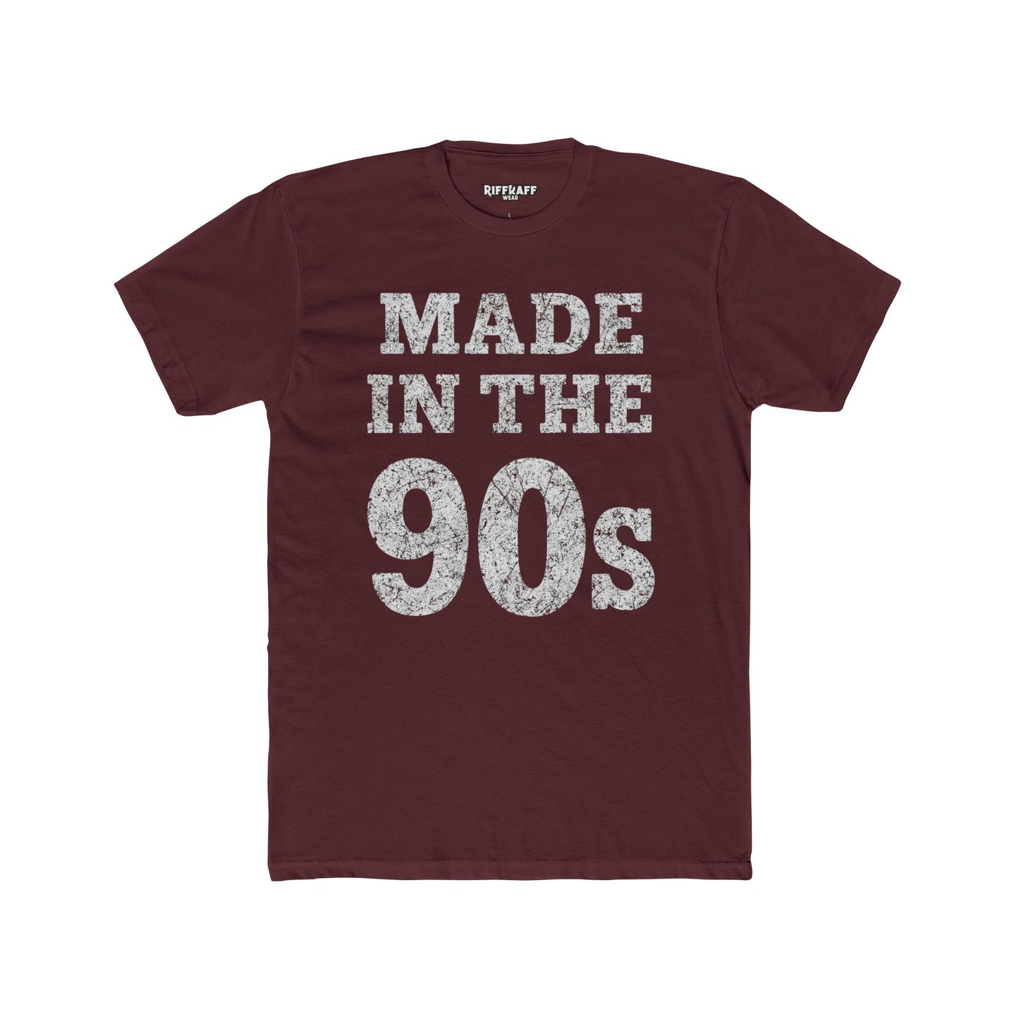 90s Vintage Style Unisex Cotton Crew Tee - Made in the 90s - Riff Raff Wear