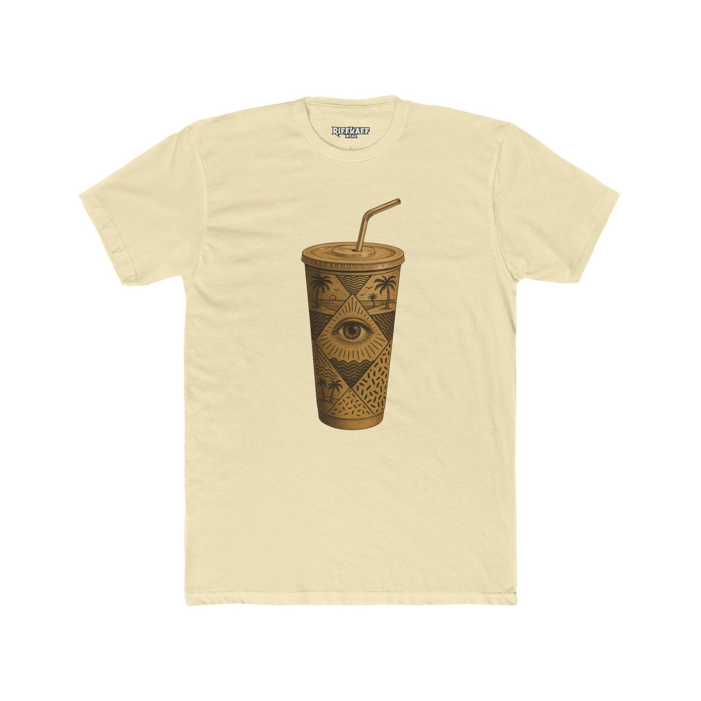 Cool Eye Graphic Unisex Cotton Crew Tee - Riff Raff Wear