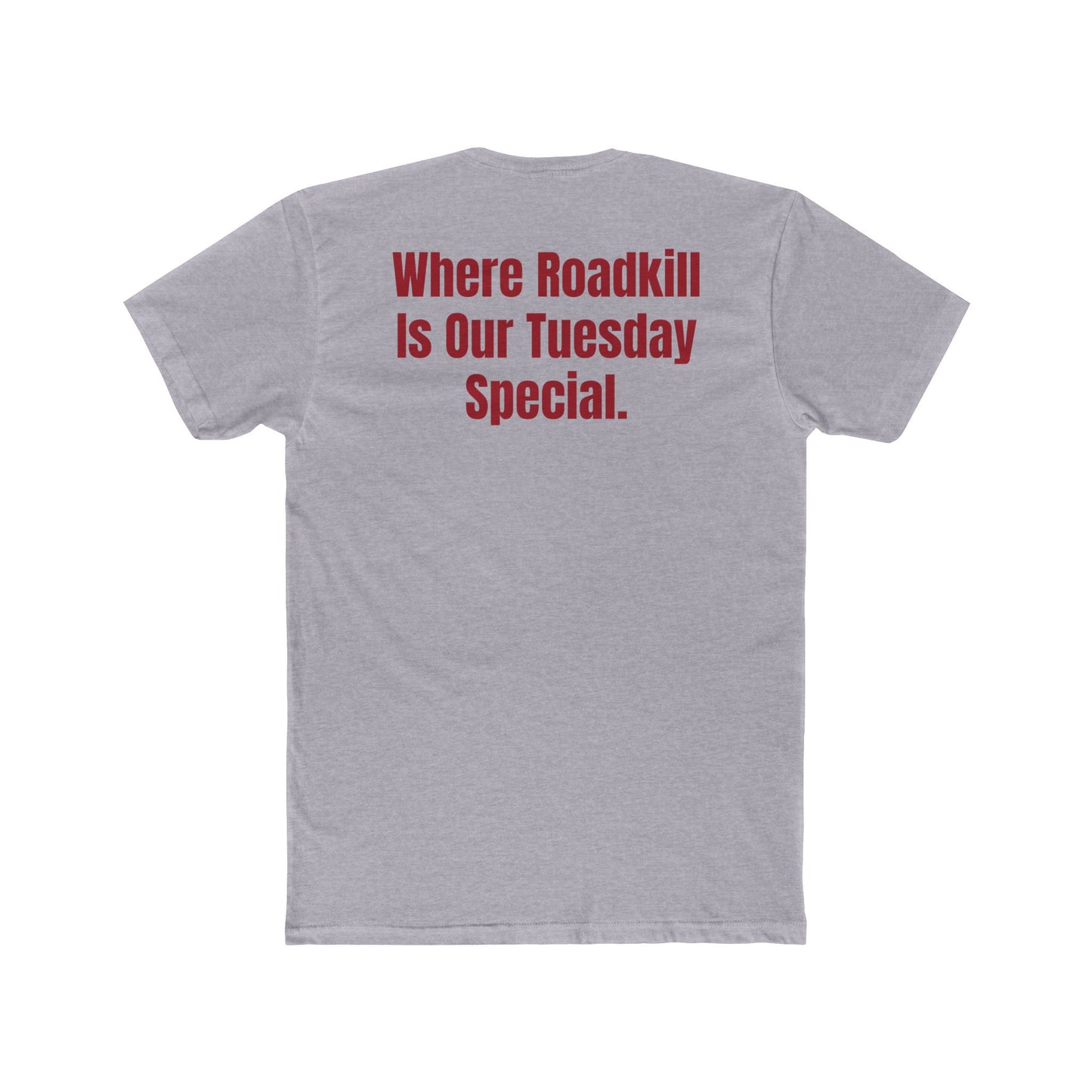 The Screaming Possum Unisex Cotton Crew Tee - Fun & Retro Graphic Shirt - Riff Raff Underground