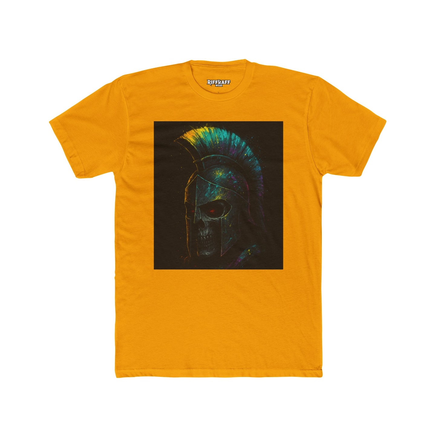 Spartan Warrior Unisex Cotton Crew Tee - Graphic Tee - Riff Raff Wear