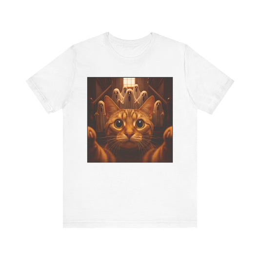 Cat Ghosts Tee Halloween Ready! - Riff Raff Wear