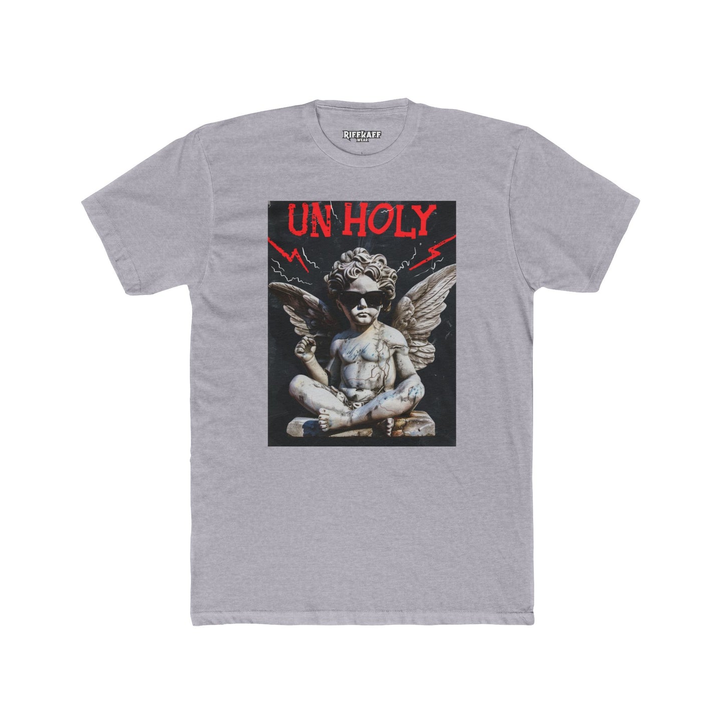 Unisex Cotton Crew Tee - Un Holy Graphic Tee for Bold Style - Riff Raff Wear