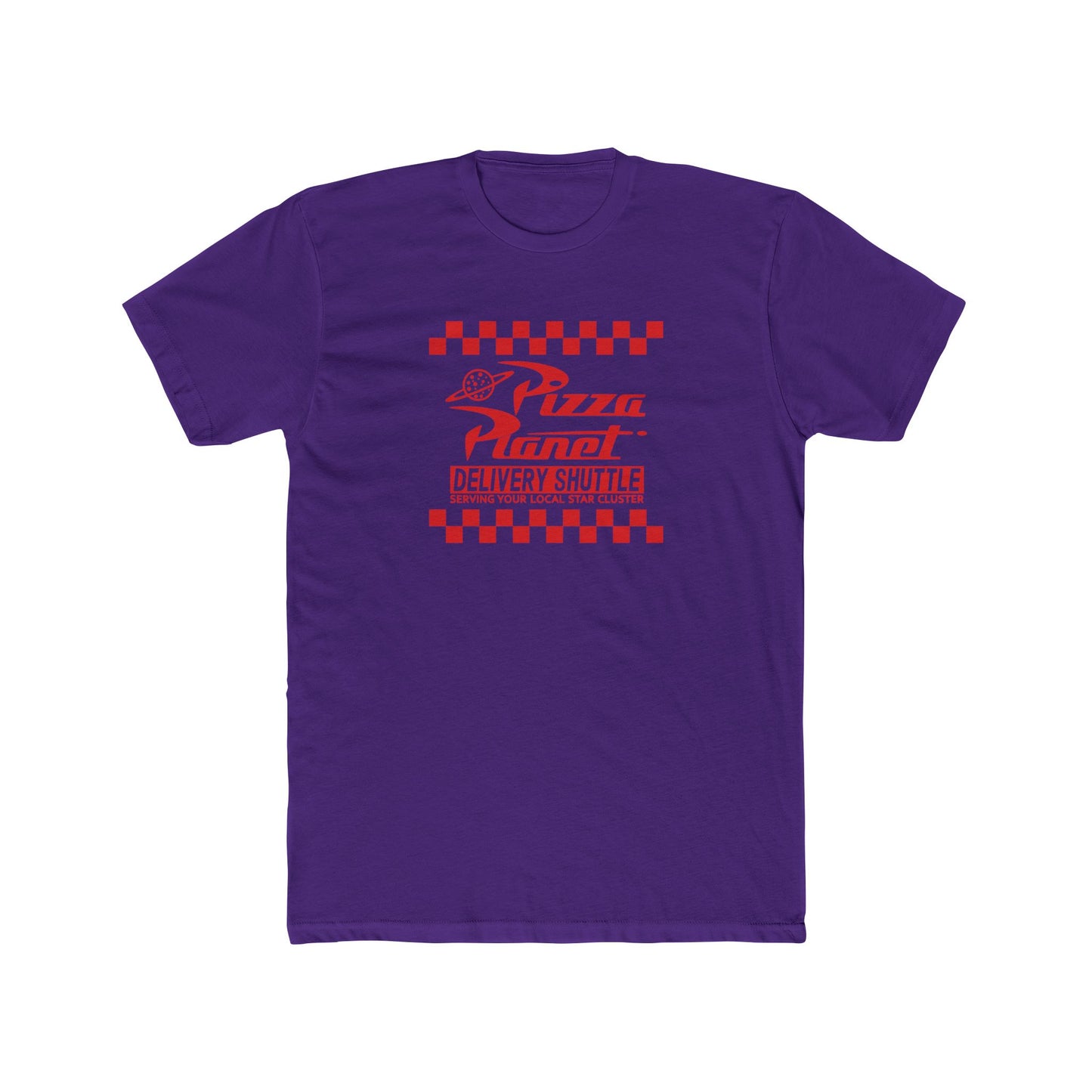 Pizza Planet Delivery Crew Tee - Unisex Cotton T-Shirt for Pizza Lovers - Riff Raff Wear