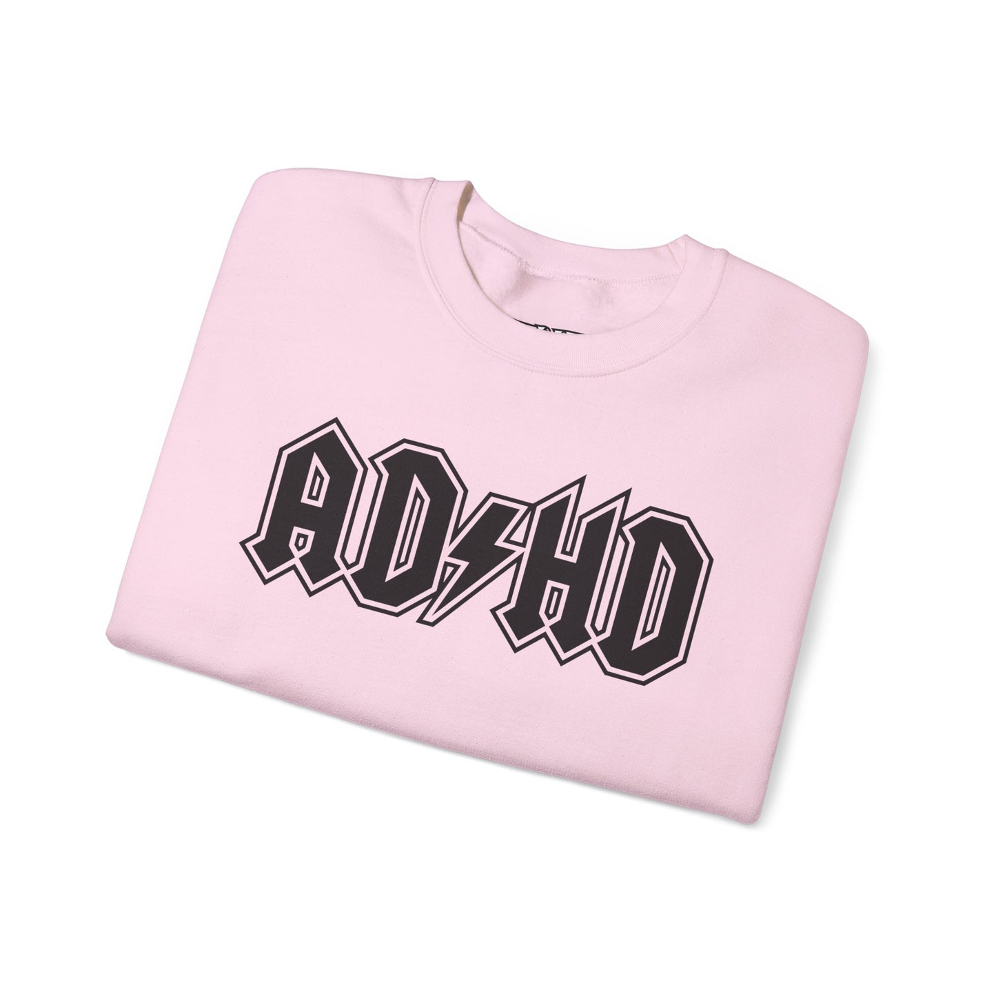 ADHD Graphic Crewneck Sweatshirt - Riff Raff Wear