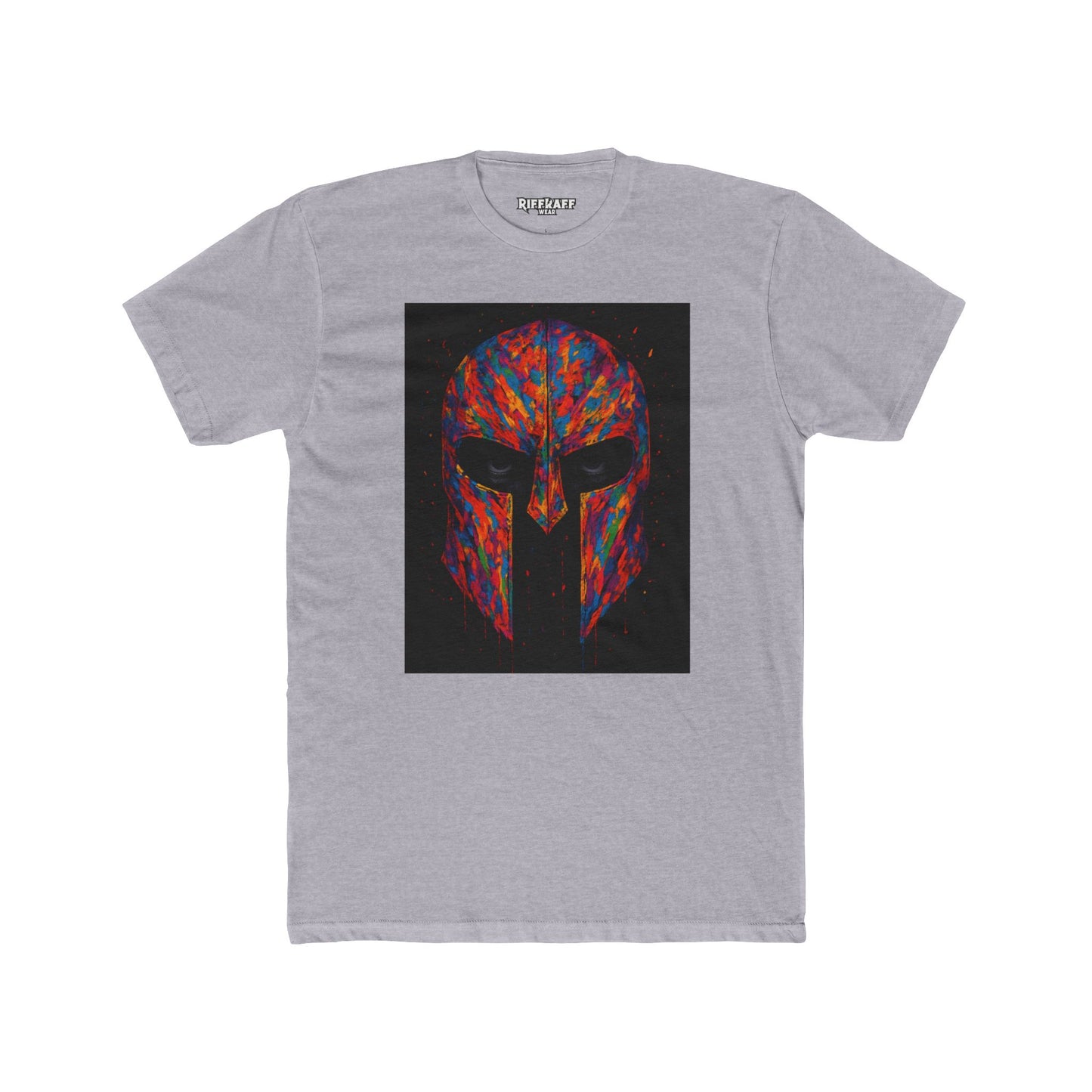 Spartan Warrior Graphic Tee | Unisex Cotton Crew Shirt for Fitness & Casual Wear - Riff Raff Wear