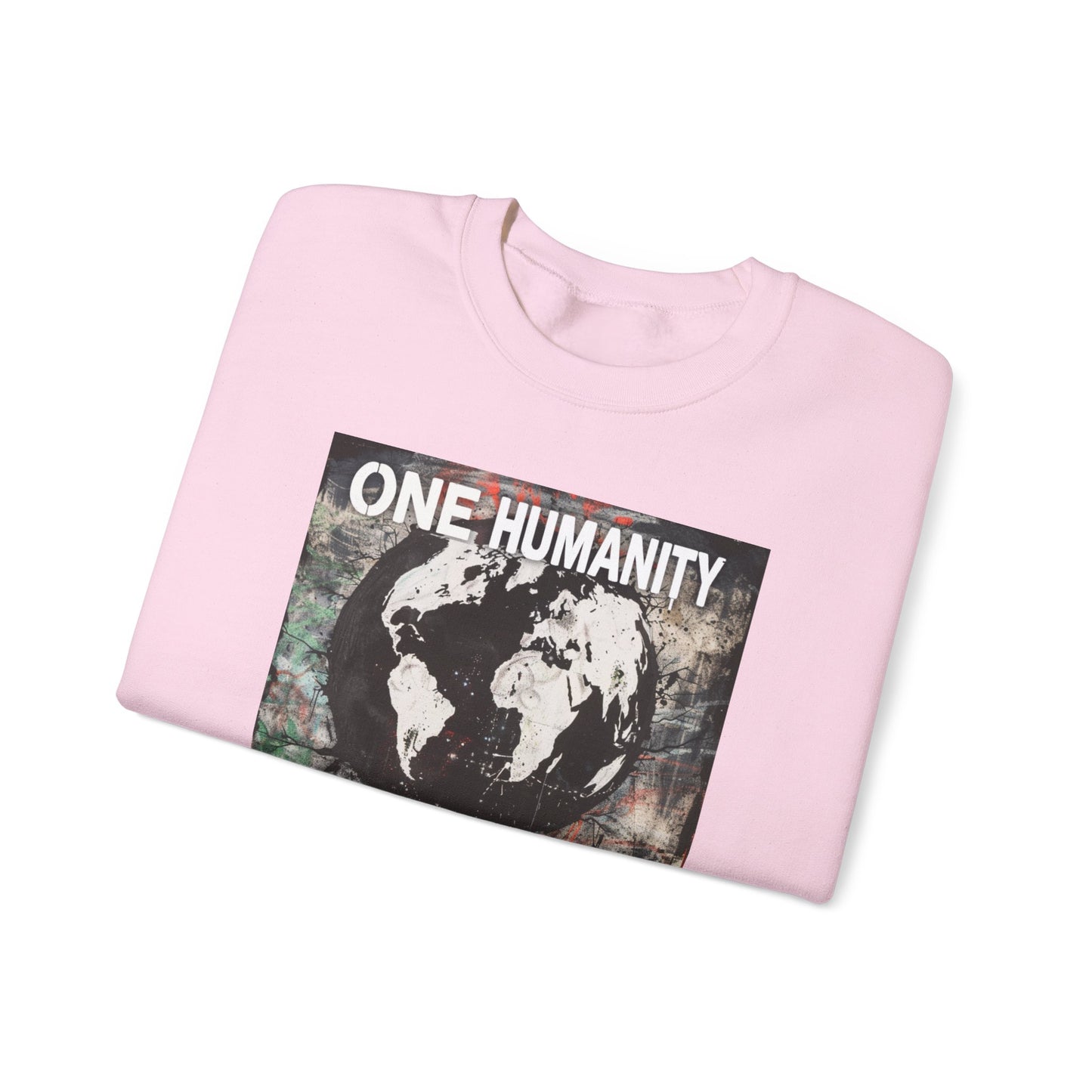 One Humanity Unisex Crewneck Sweatshirt - Comfortable & Stylish - Riff Raff Wear