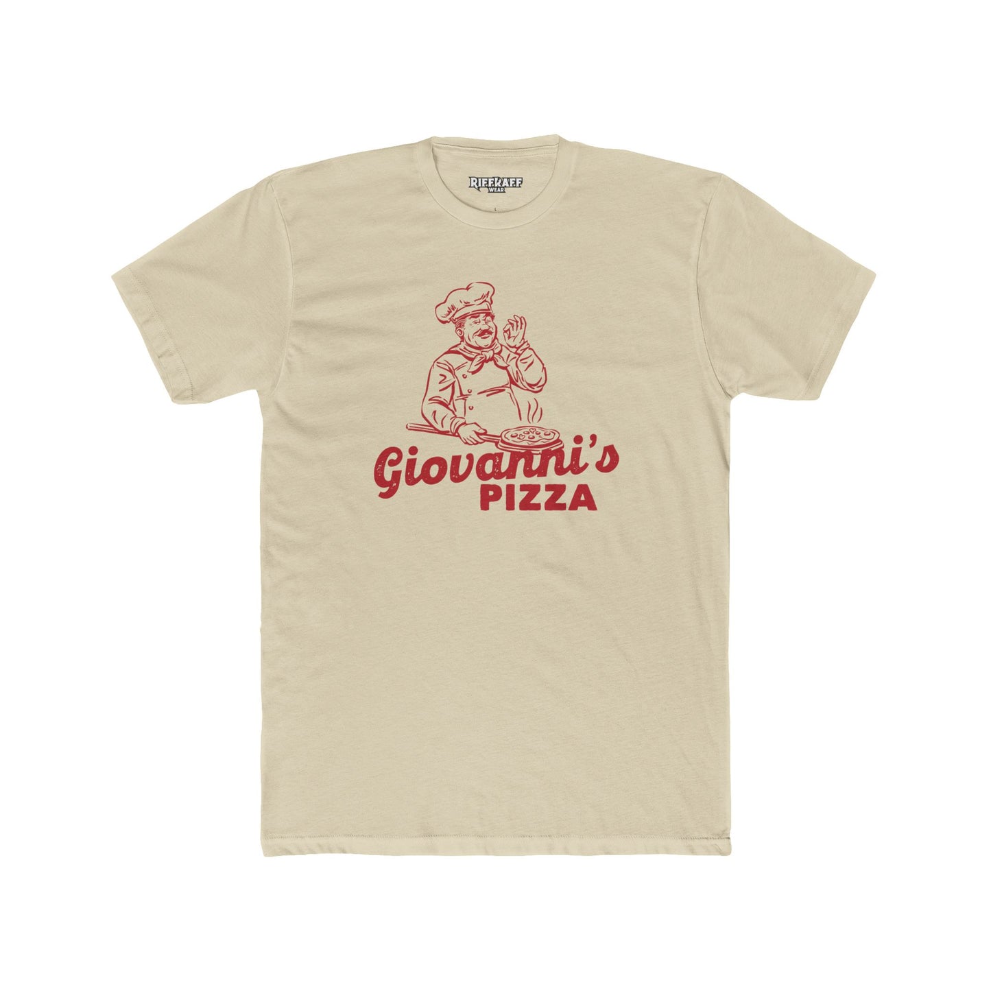 Unisex Cotton Crew Tee - Pizza Box - Riff Raff Wear