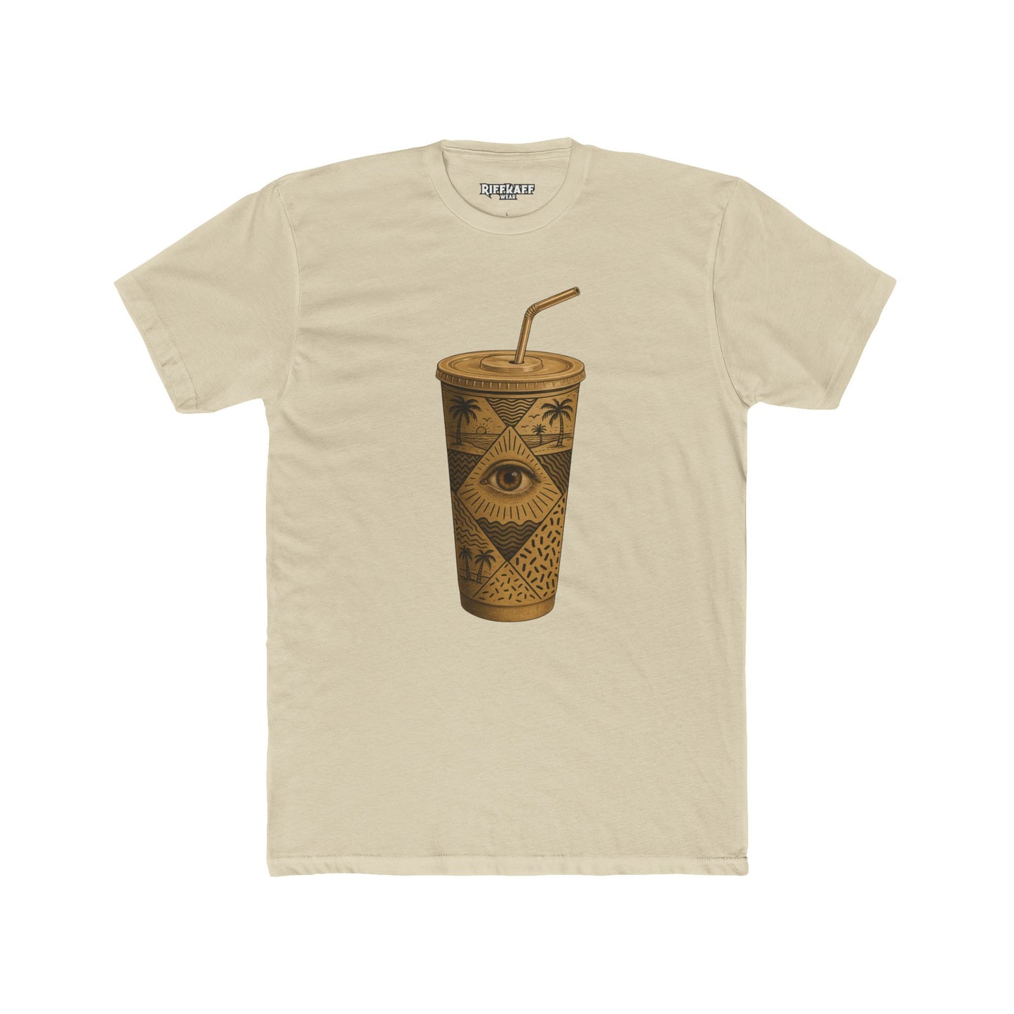 Cool Eye Graphic Unisex Cotton Crew Tee - Riff Raff Wear