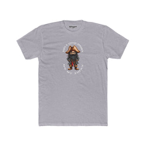 Funny Unisex Cotton Crew Tee - Just a Little Seaman On My Shirt - Riff Raff Wear