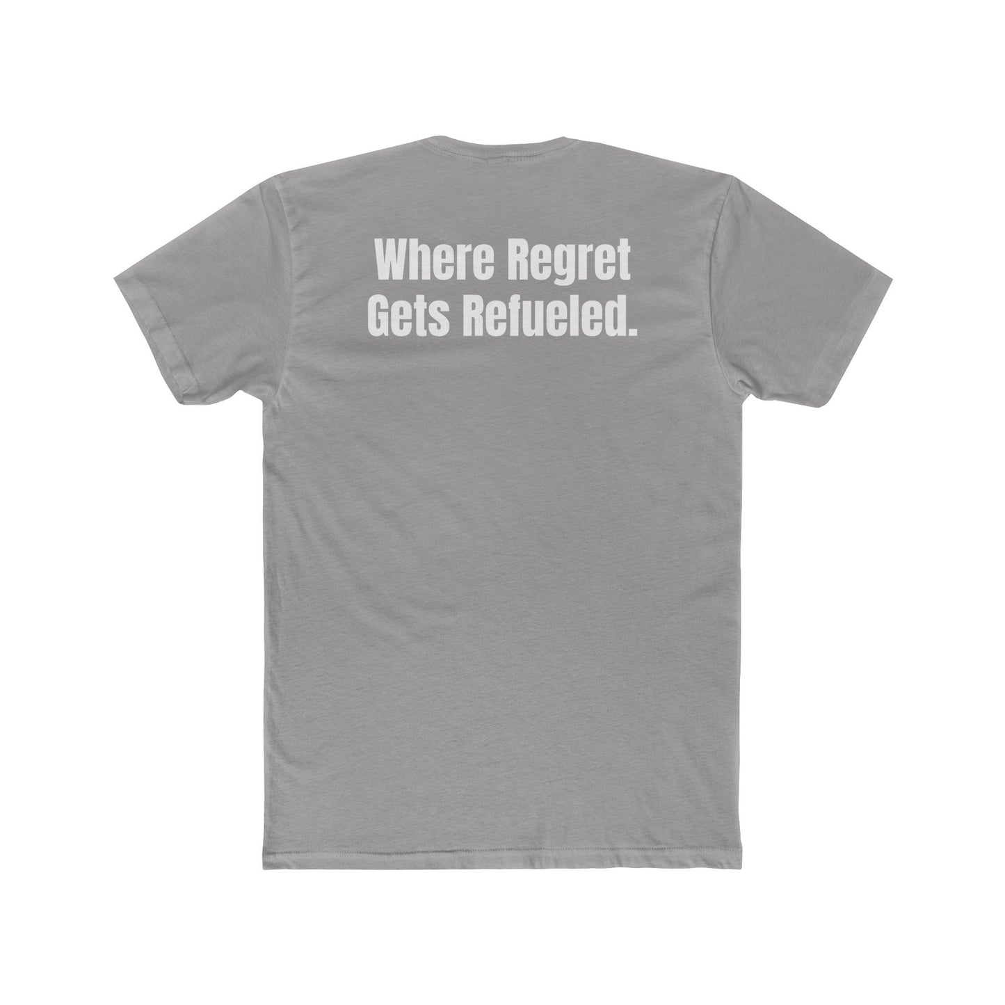 Big Earl's Diesel & Diner Unisex Cotton Crew Tee - Where Regret Gets Refueled - Riff Raff Underground