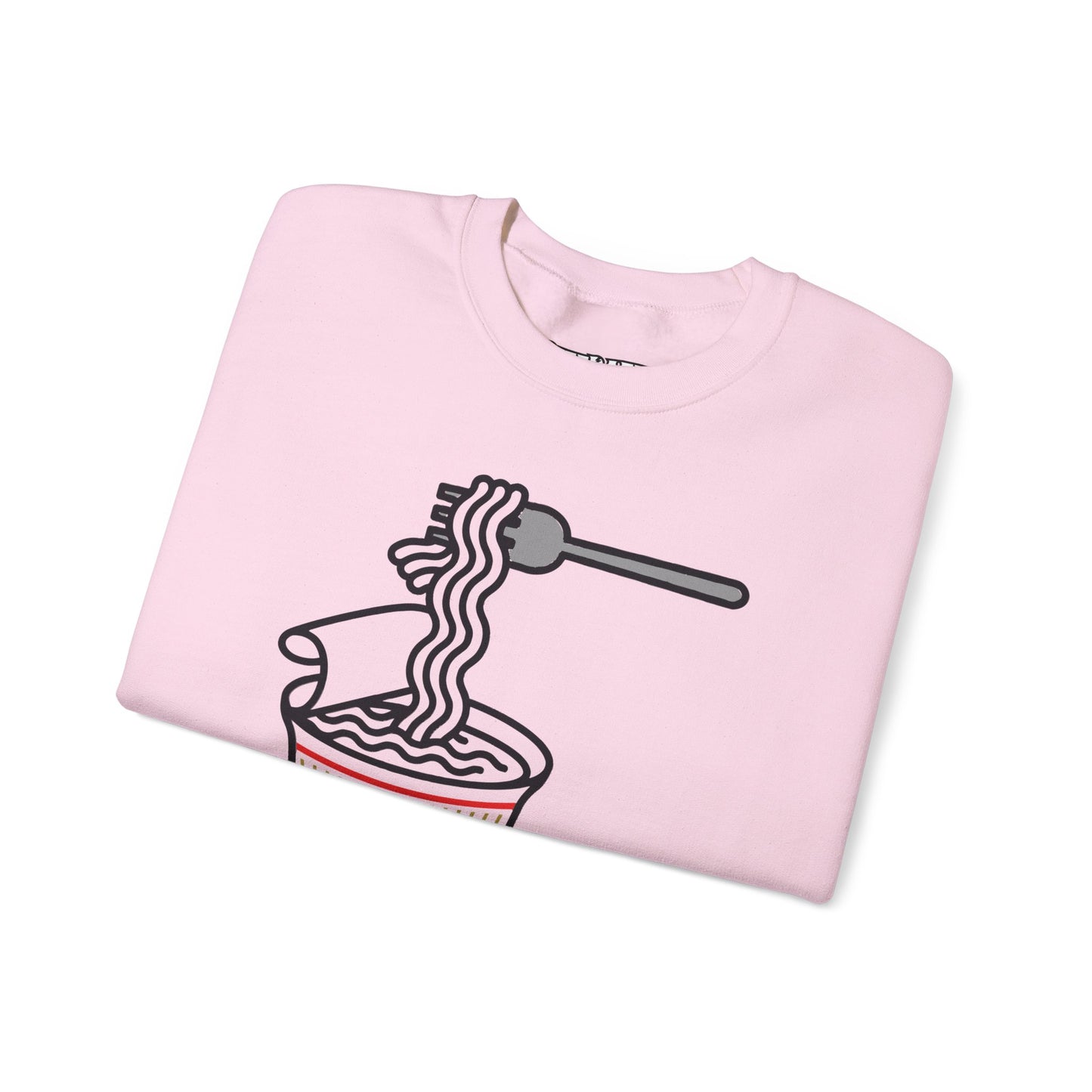 Parody Logo Series - Sup Nerdles? Instant Noodles Sweatshirt - Unisex Heavy Blend™ Crewneck - Riff Raff Wear