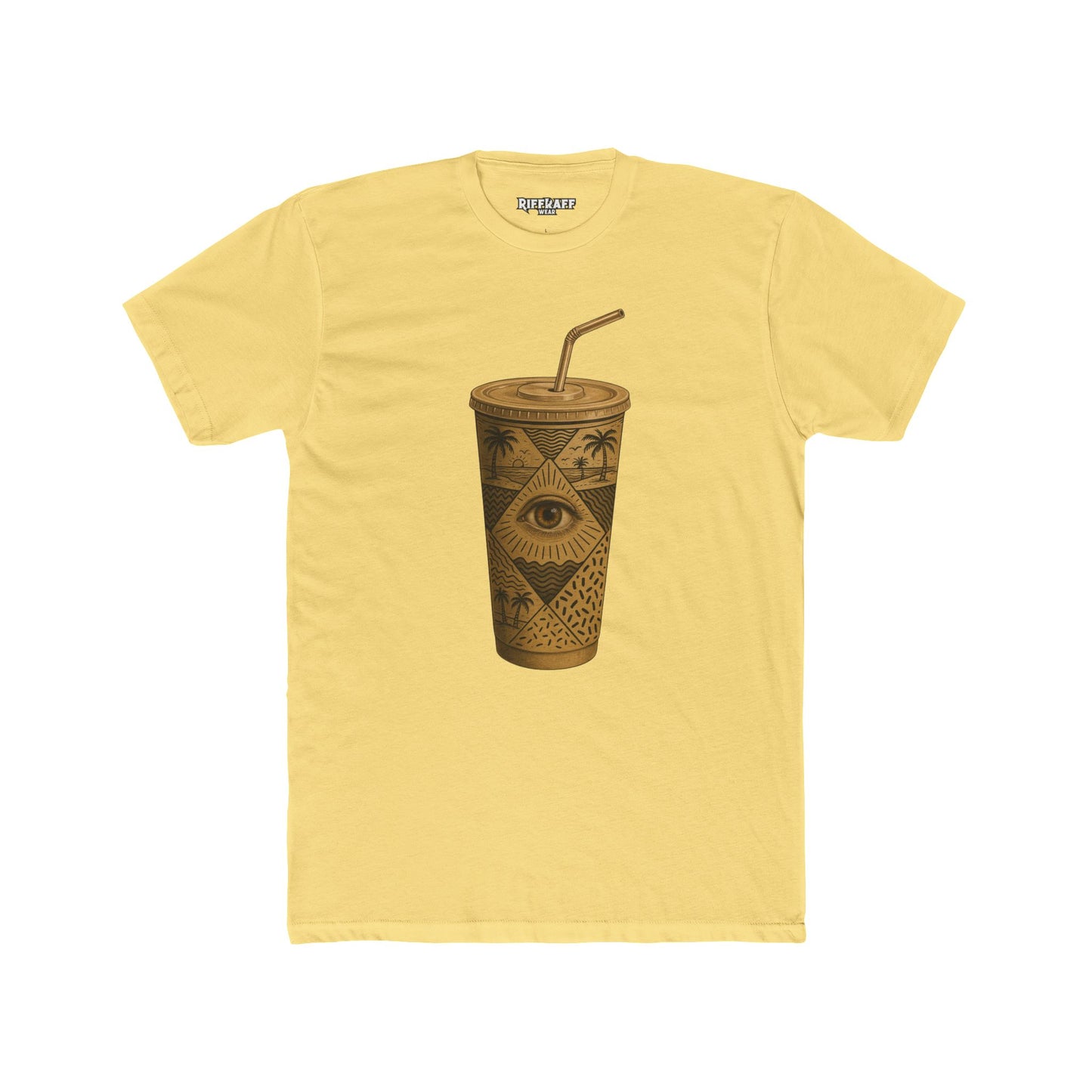 Cool Eye Graphic Unisex Cotton Crew Tee - Riff Raff Wear