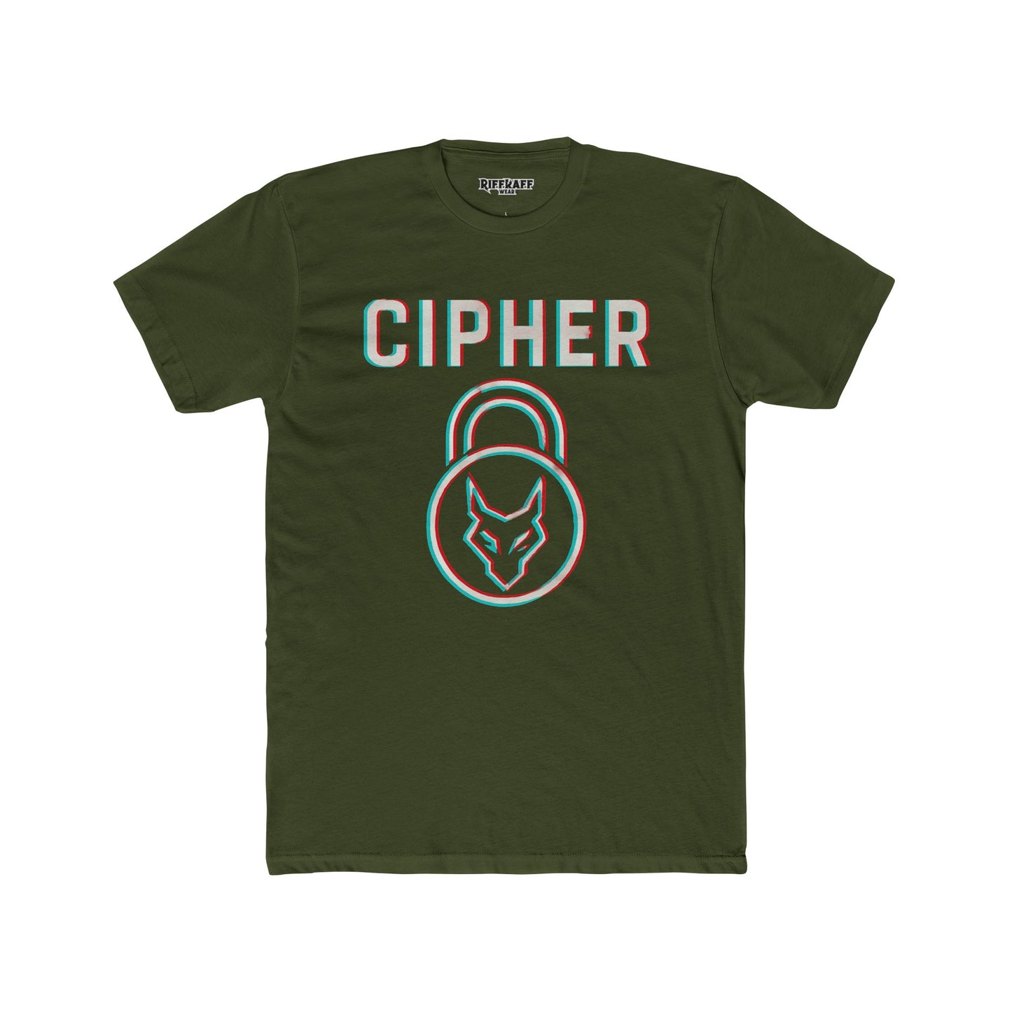 AKUMA CORE  - Cipher Unisex Cotton Crew Tee - Stylish & Comfy Graphic T-Shirt for Trendsetters - Riff Raff Wear