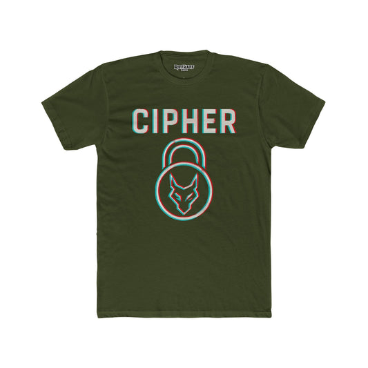 AKUMA CORE  - Cipher Unisex Cotton Crew Tee - Stylish & Comfy Graphic T-Shirt for Trendsetters - Riff Raff Wear
