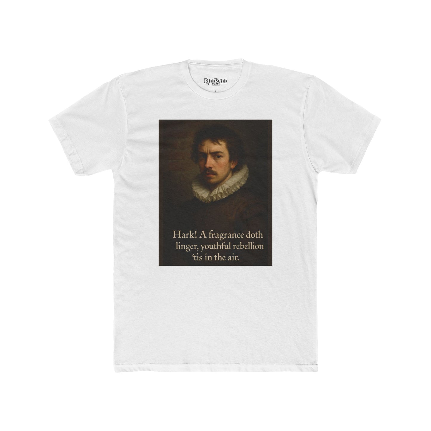 Art-Inspired Unisex Cotton Crew Tee, Casual Wear, Gift for Art Lovers, Vintage - Riff Raff Wear