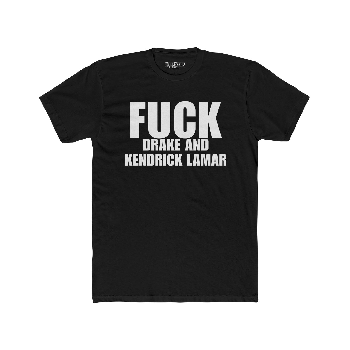 F*Drake & Kendrick Lamar – Unisex Crew Tee for the Musically Unbothered - Riff Raff Wear