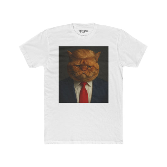 Fat Cat President Unisex Cotton Crew Tee - Riff Raff Wear