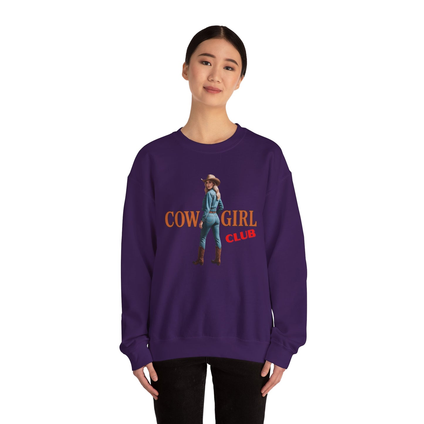 Cowgirl Club Unisex Heavy Blend™ Sweatshirt - Riff Raff Wear