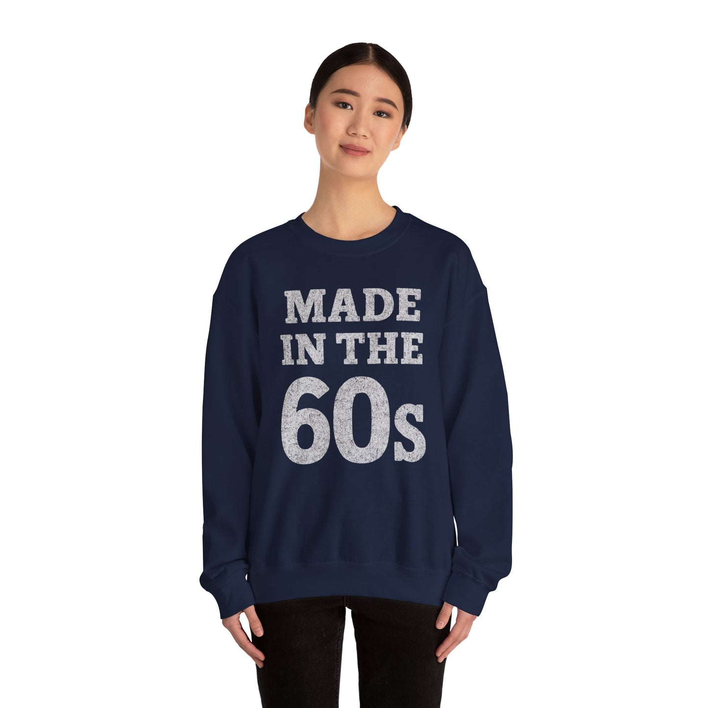 Vintage 60s Crewneck Sweatshirt - Retro Style Made in the 60s - Riff Raff Wear