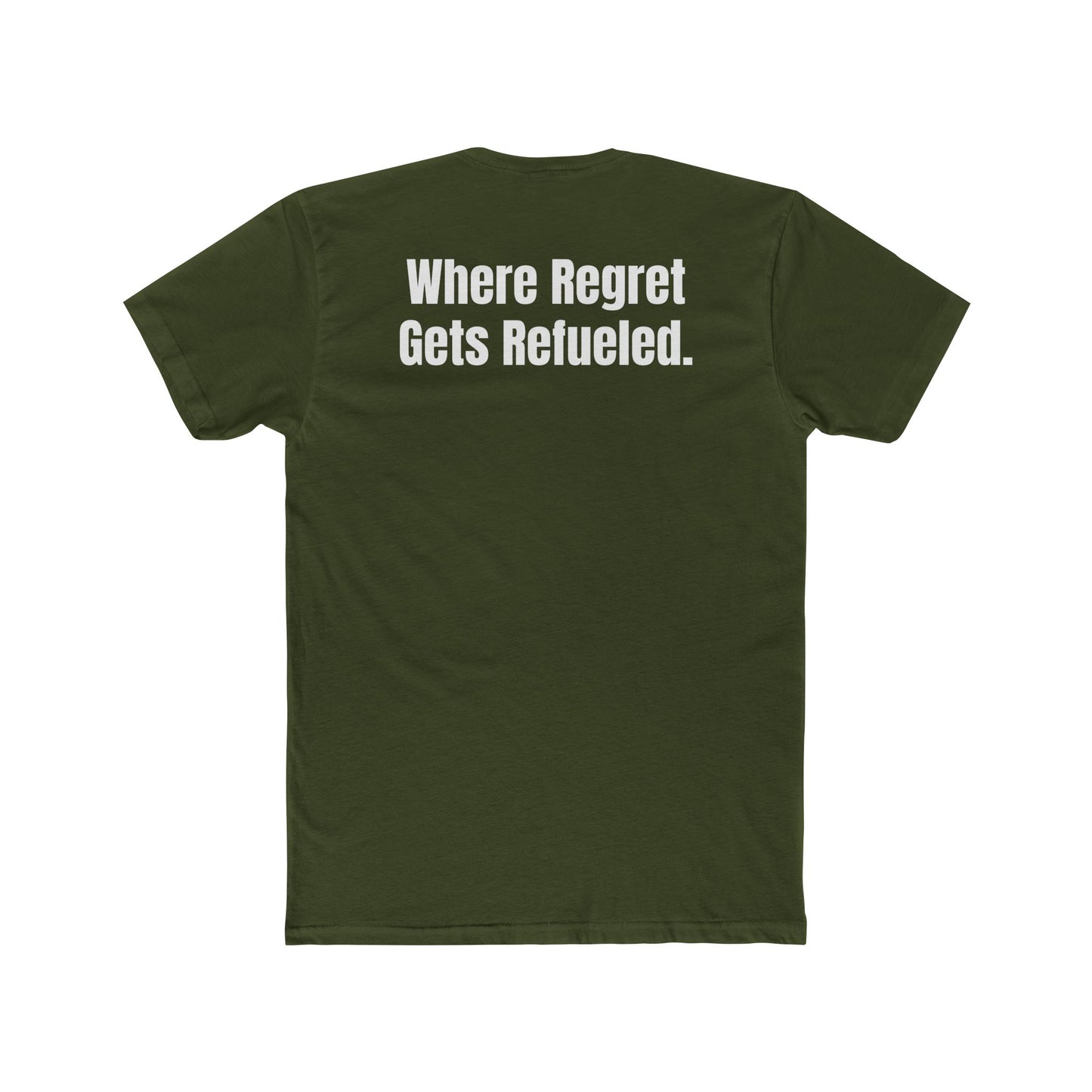 Big Earl's Diesel & Diner Unisex Cotton Crew Tee - Where Regret Gets Refueled - Riff Raff Underground