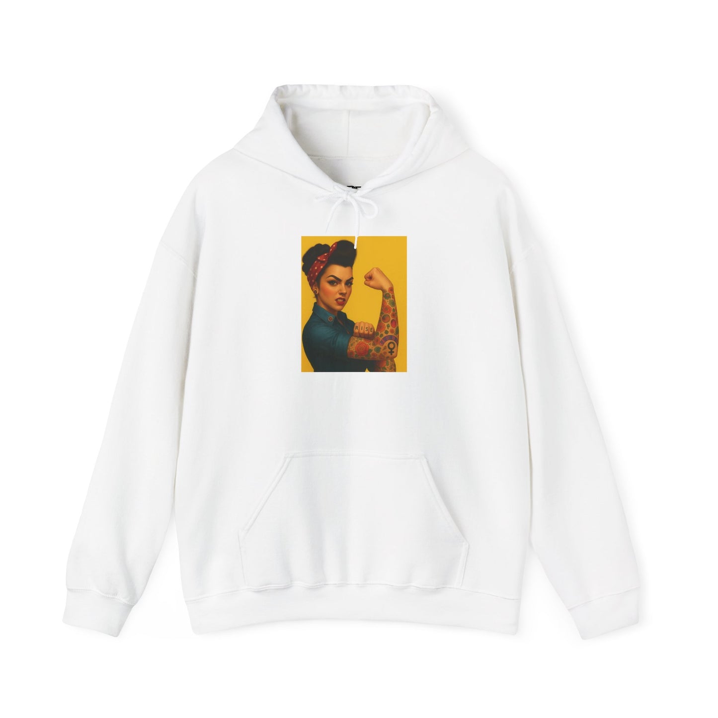 Empowering Feminist Hoodie | Unisex Heavy Blend™ Sweatshirt - Riff Raff Wear