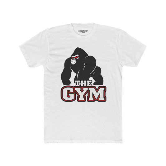 Gym Gorilla Unisex Cotton Crew Tee - Fitness Motivational T-Shirt - Riff Raff Wear