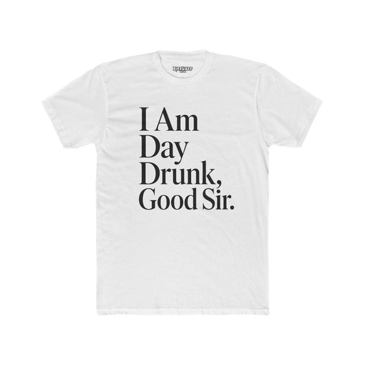 Funny Day Drunk Unisex Cotton Crew Tee – Perfect Gift for Party Lovers - Riff Raff Wear