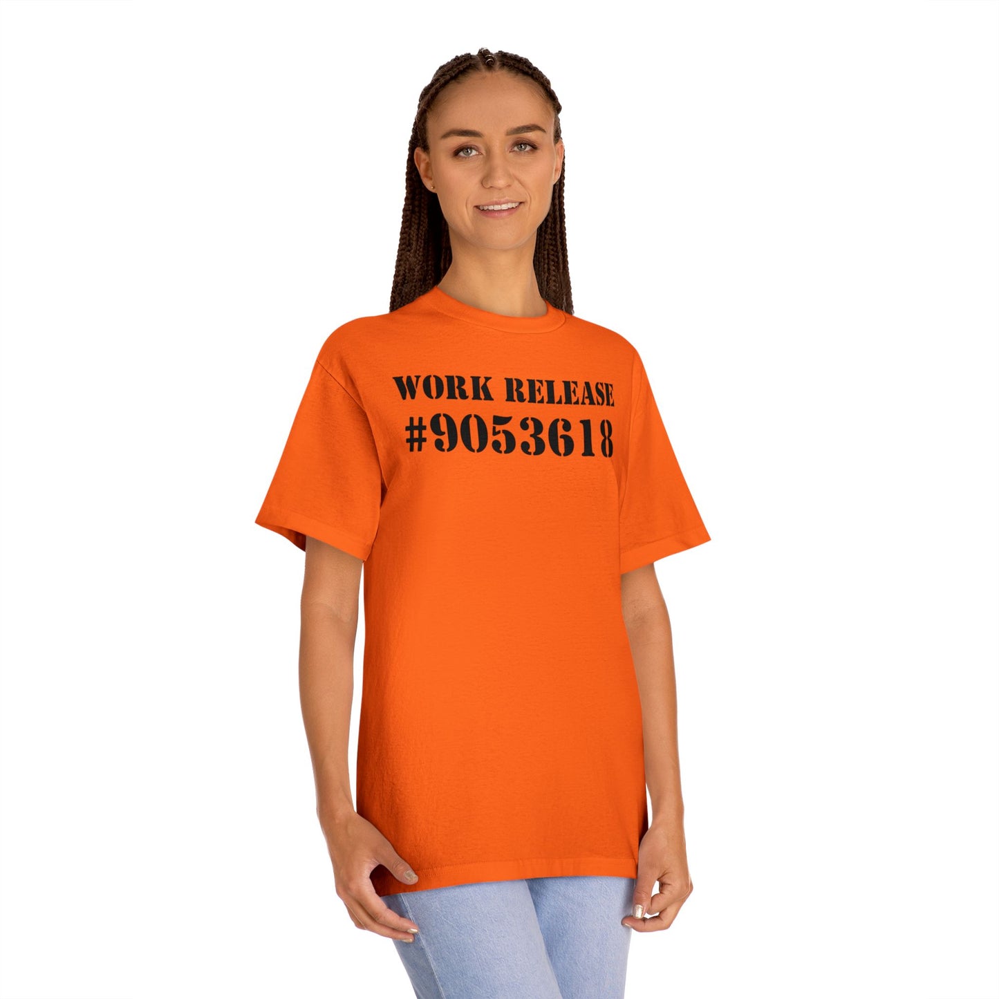 Work Release Unisex Classic Tee - Bold Statement Shirt for Casual Wear Riff Raff Wear