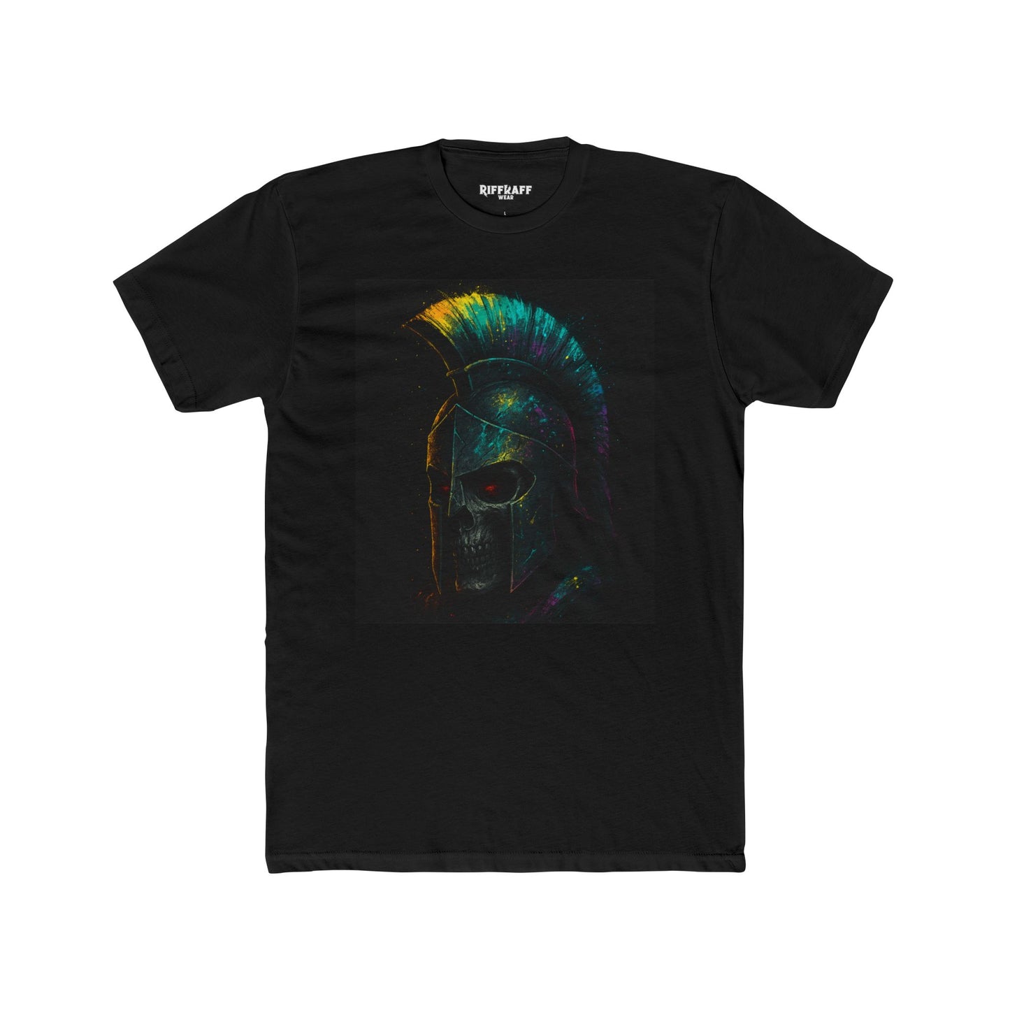 Spartan Warrior Unisex Cotton Crew Tee - Graphic Tee - Riff Raff Wear