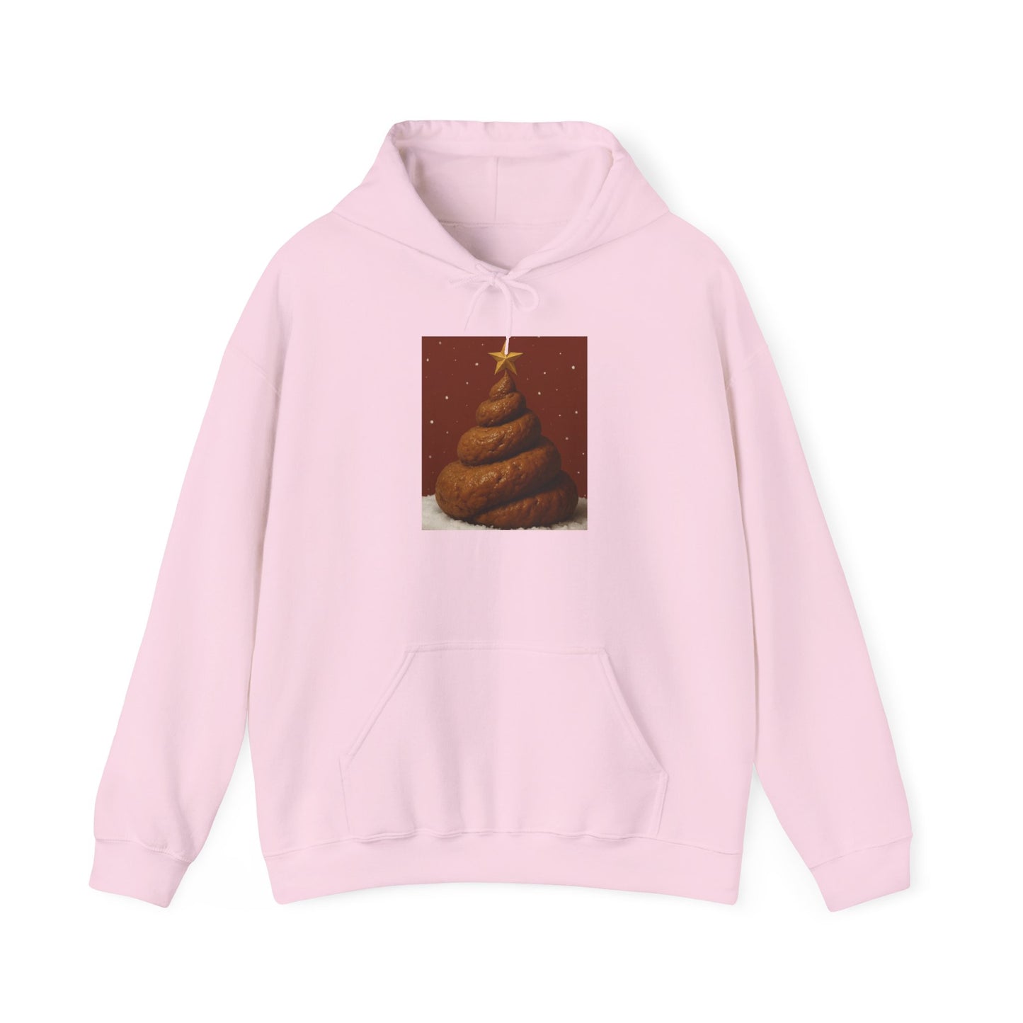 Funny Christmas Poop Tree Hoodie, Unisex Sweatshirt, Holiday Gift, Winter Fashion, Novelty Wear, Humorous Apparel - Riff Raff Wear