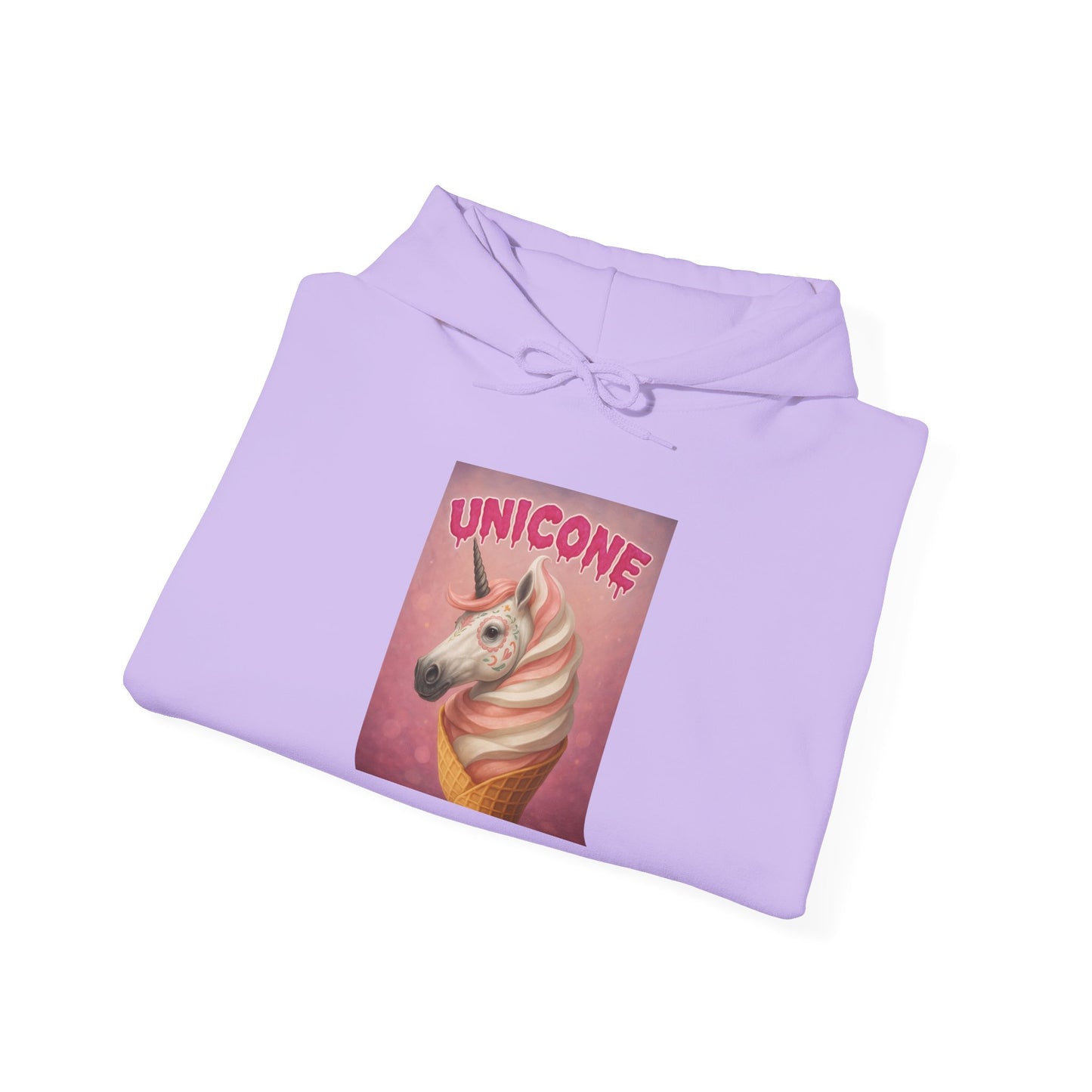 Whimsical Unicorn Heavy Blend Hoodie for Cozy Moments - Riff Raff Wear