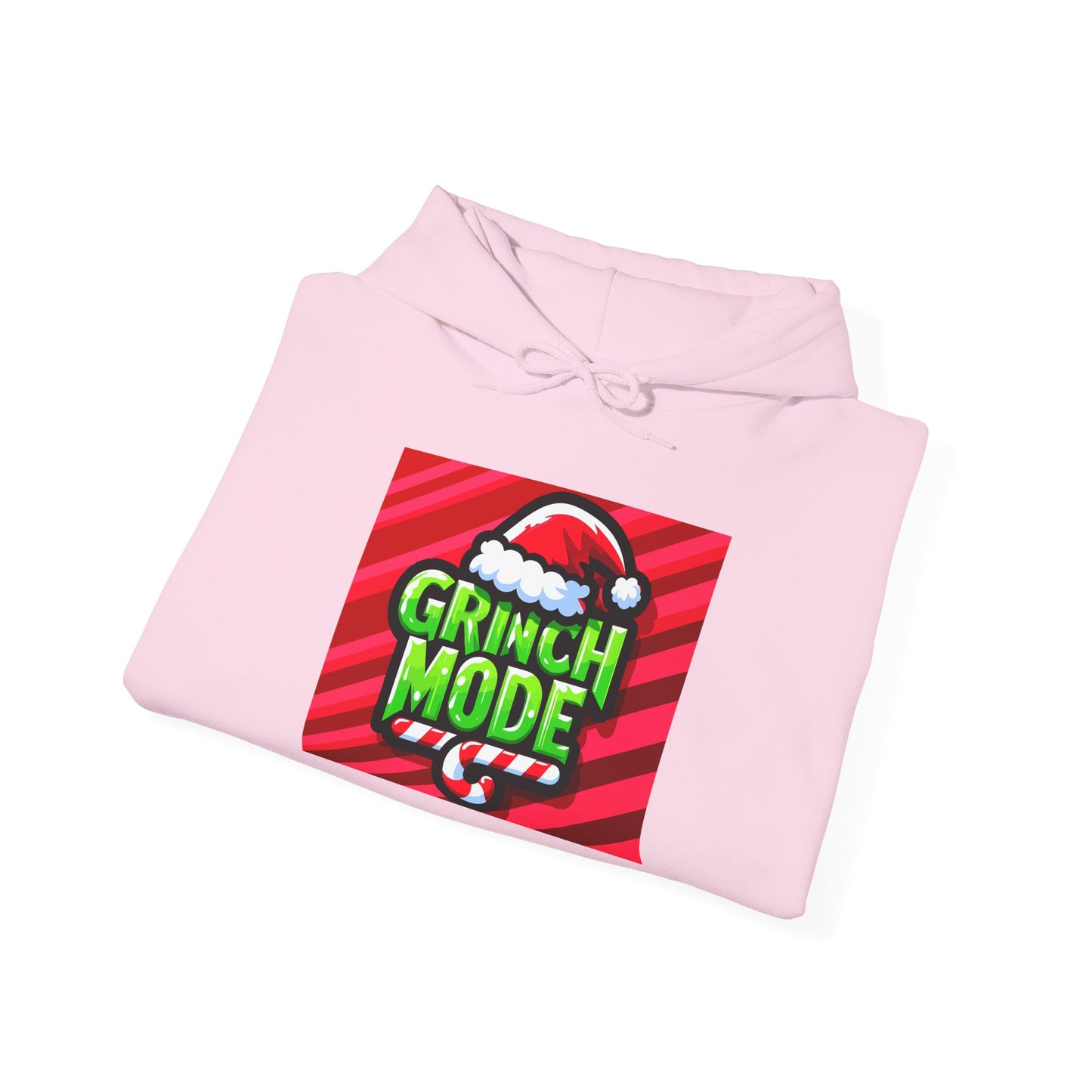 Festive Grinch Mode Hoodie - Cozy Holiday Apparel, Christmas Gift, Unisex Sweatshirt, Fun Winter Wear, Gift for Grinch Lovers - Riff Raff Wear