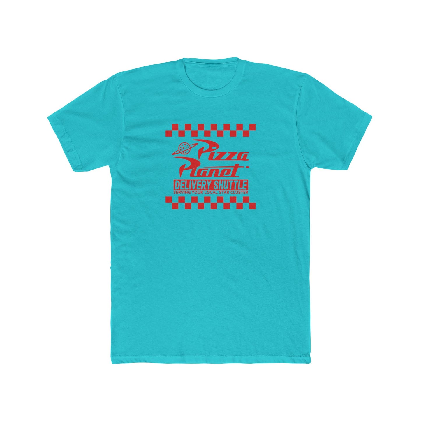 Pizza Planet Delivery Crew Tee - Unisex Cotton T-Shirt for Pizza Lovers - Riff Raff Wear