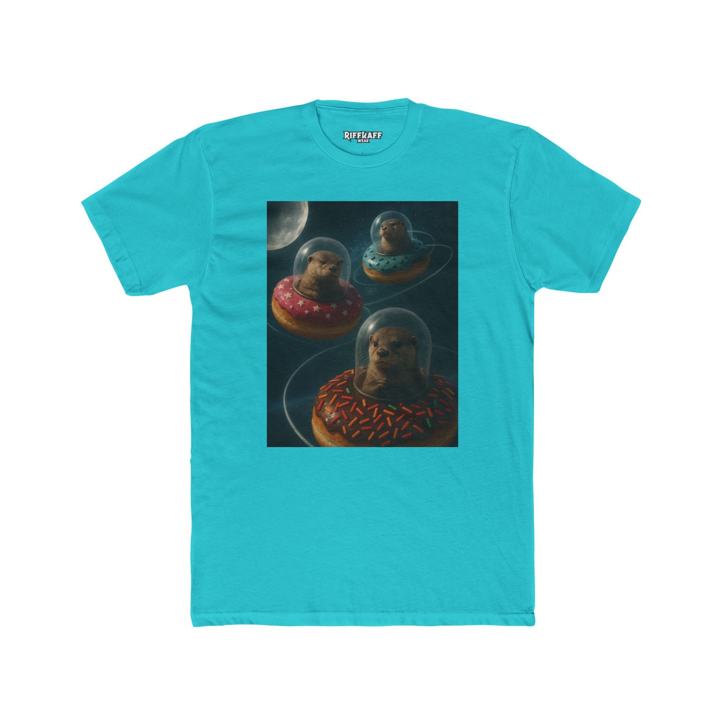 Otter Space Unisex Cotton Crew Tee - Riff Raff Wear