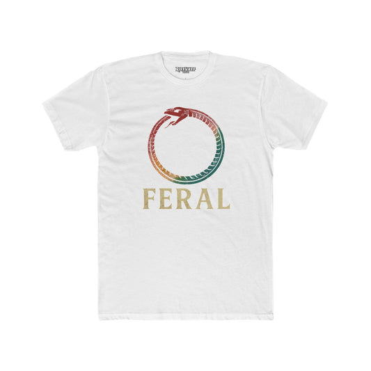 Feral Unisex Cotton Crew Tee – Nature-Inspired Graphic T-Shirt - Riff Raff Wear