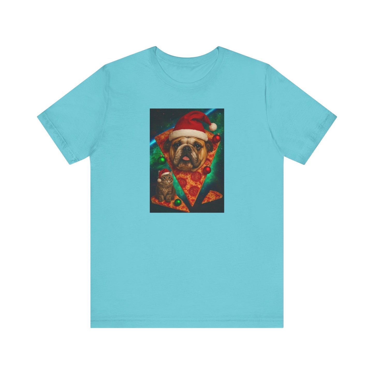 Funny Christmas Pug Shirt, Holiday Tee, Pet Lover Gift, Unisex Festive T-Shirts, Cute Animal Apparel, Christmas Party Outfit - Riff Raff Wear