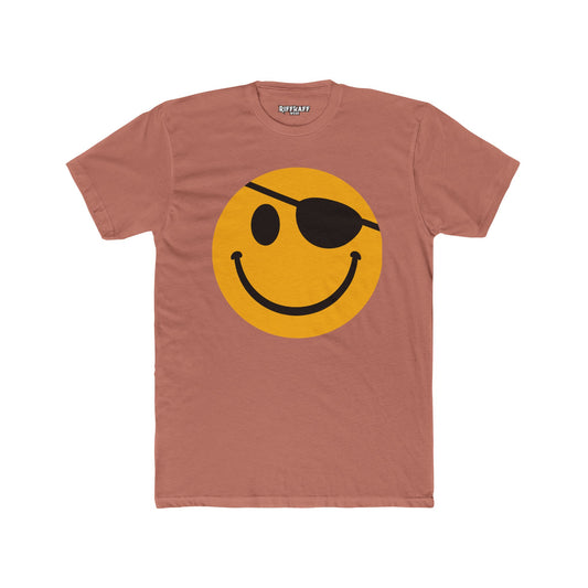 Pirate Smile Unisex Cotton Crew Tee - Fun and Playful Graphic T-Shirt - Riff Raff Wear
