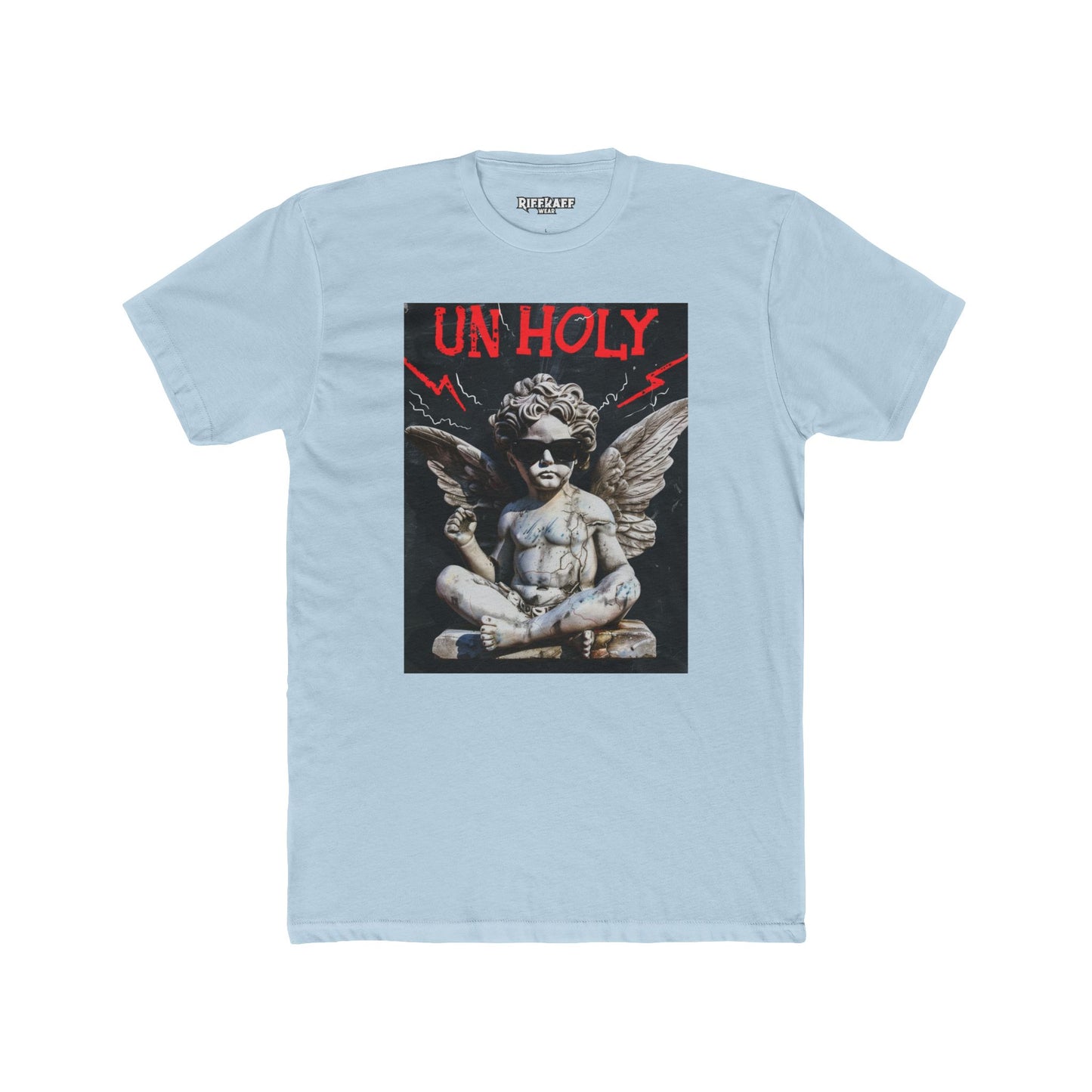 Unisex Cotton Crew Tee - Un Holy Graphic Tee for Bold Style - Riff Raff Wear