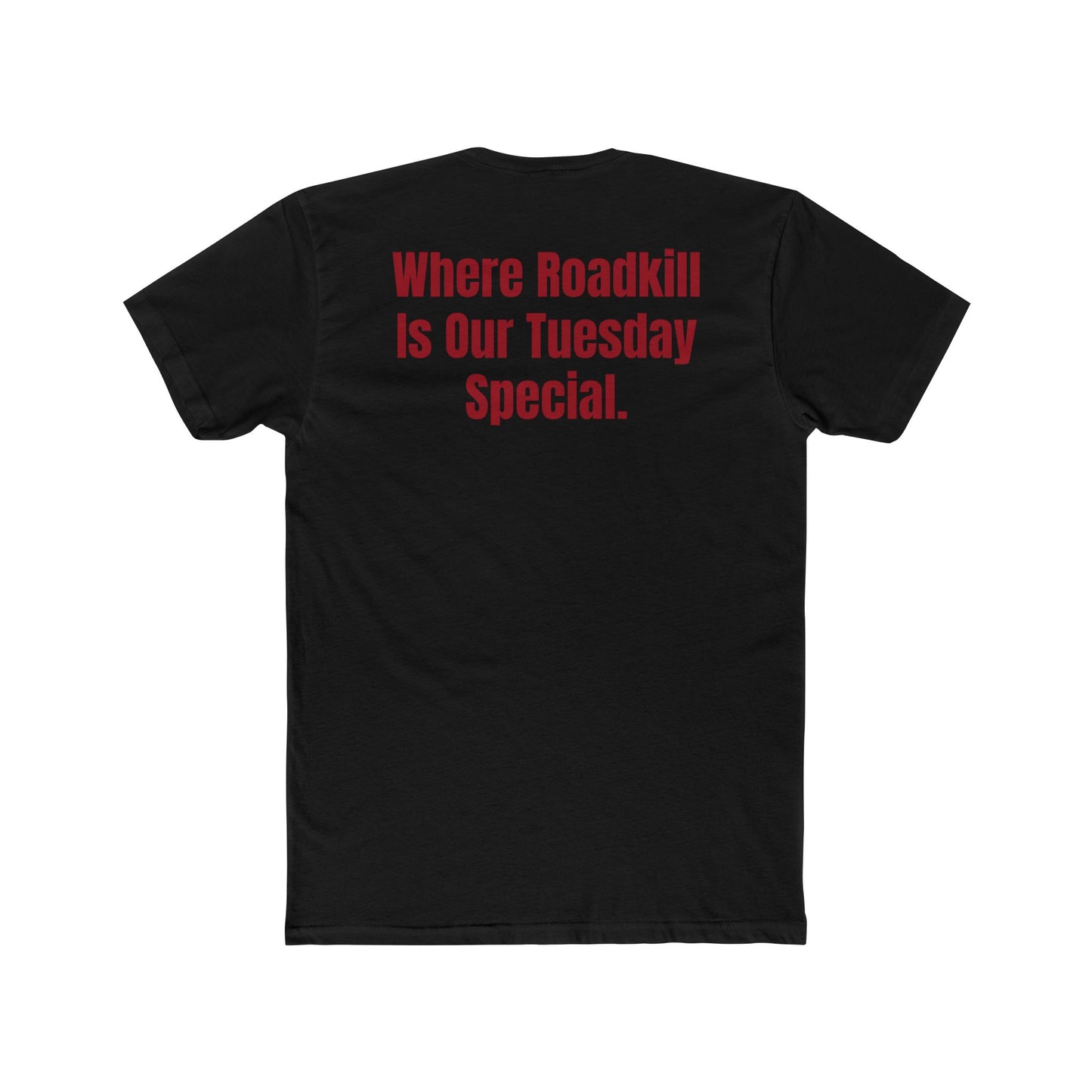 The Screaming Possum Unisex Cotton Crew Tee - Fun & Retro Graphic Shirt - Riff Raff Underground