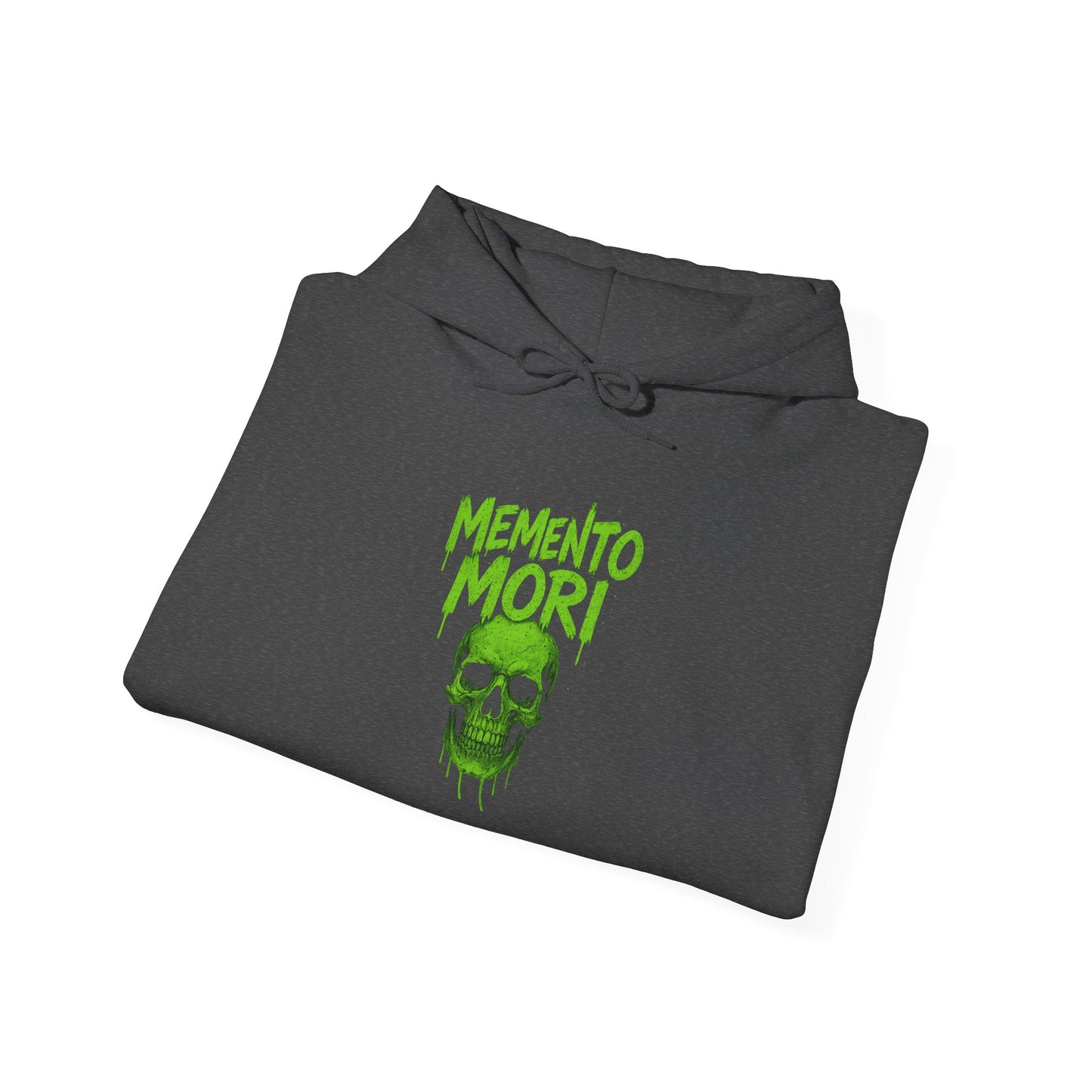 Memento Mori Hoodie, Gothic Sweatshirt, Unisex Hooded Sweatshirt, Halloween Gift, Skull Design, Casual Wear - Riff Raff Wear