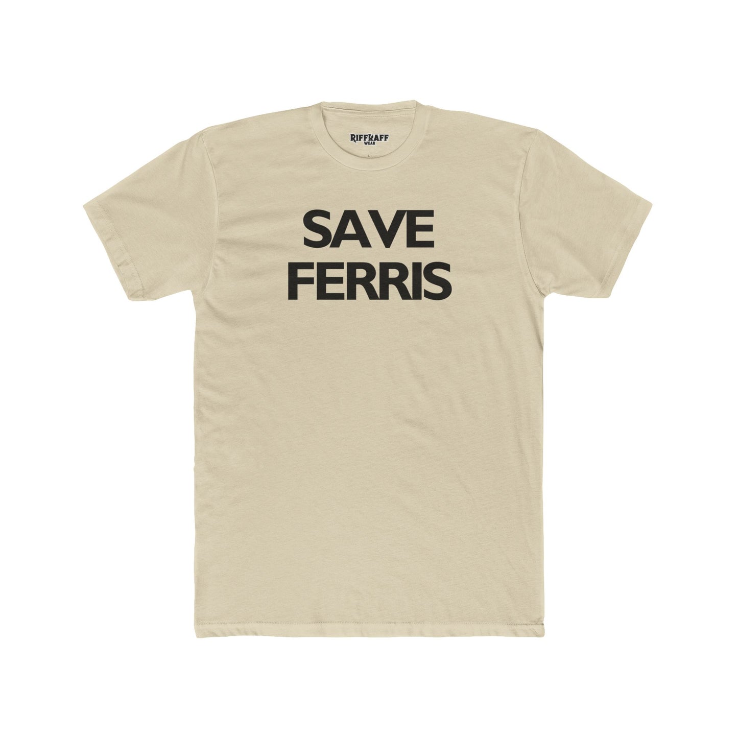 Vintage Style Save Ferris Unisex Cotton Crew Tee - Riff Raff Wear